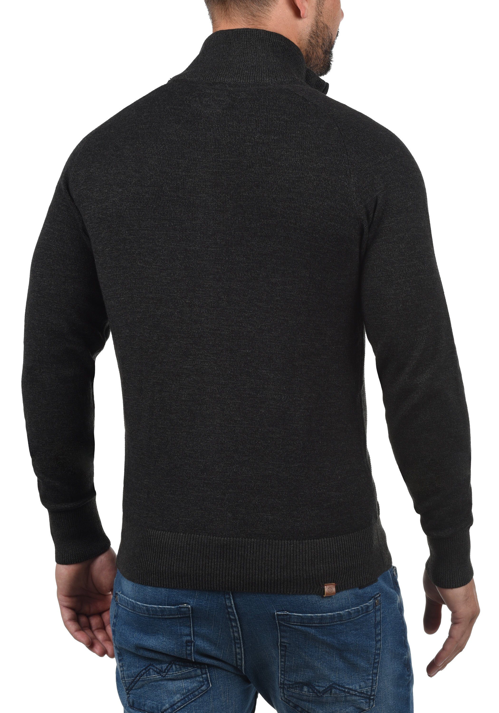 Blend Troyer BHGrandolf Grobstrick-Troyer mit Stehkragen