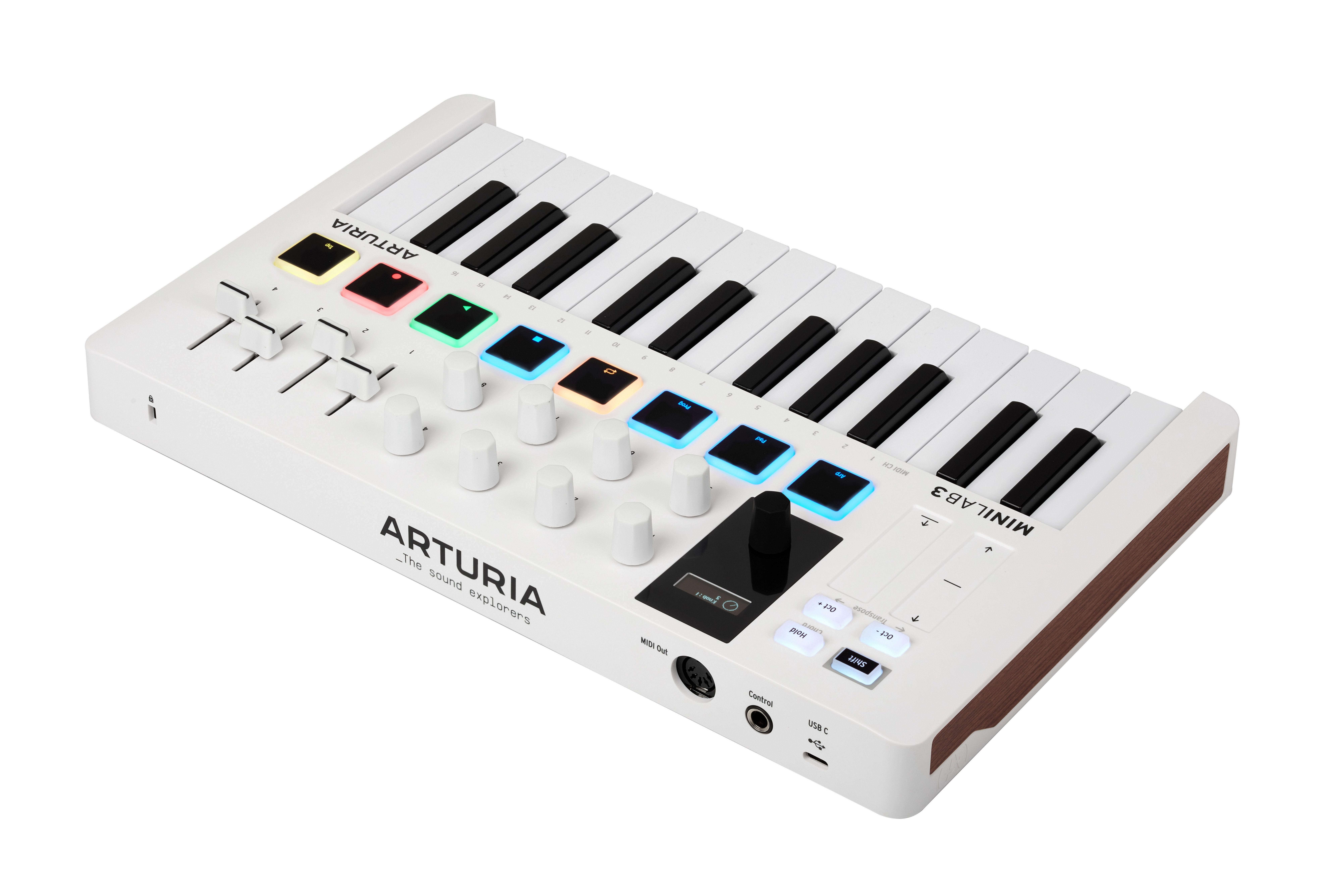 Arturia Masterkeyboard Arturia MiniLab 3 White