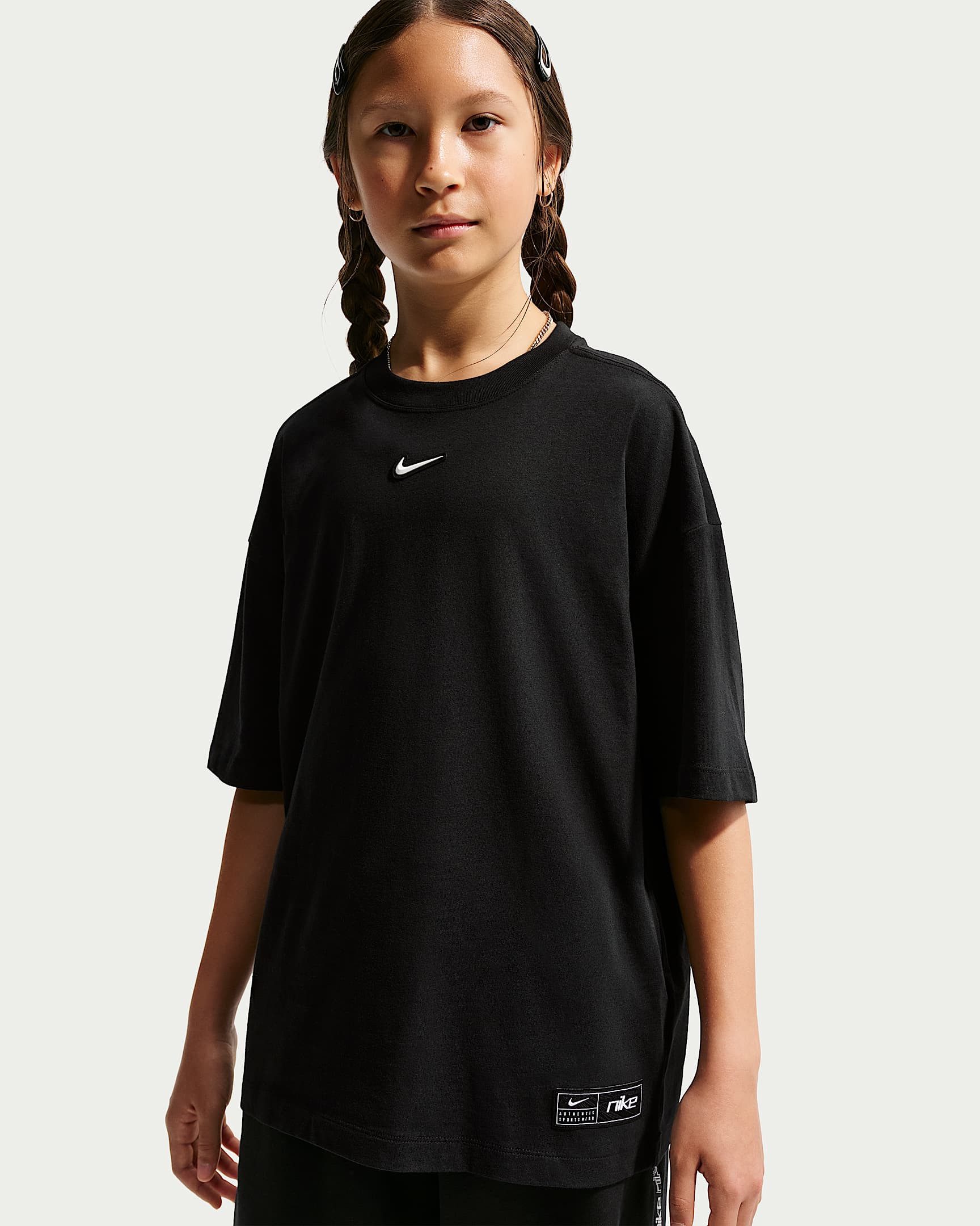 Nike Sportswear T-Shirt G NSW TEE OS STREET VERT WINGS für Mädchen und Jugendliche