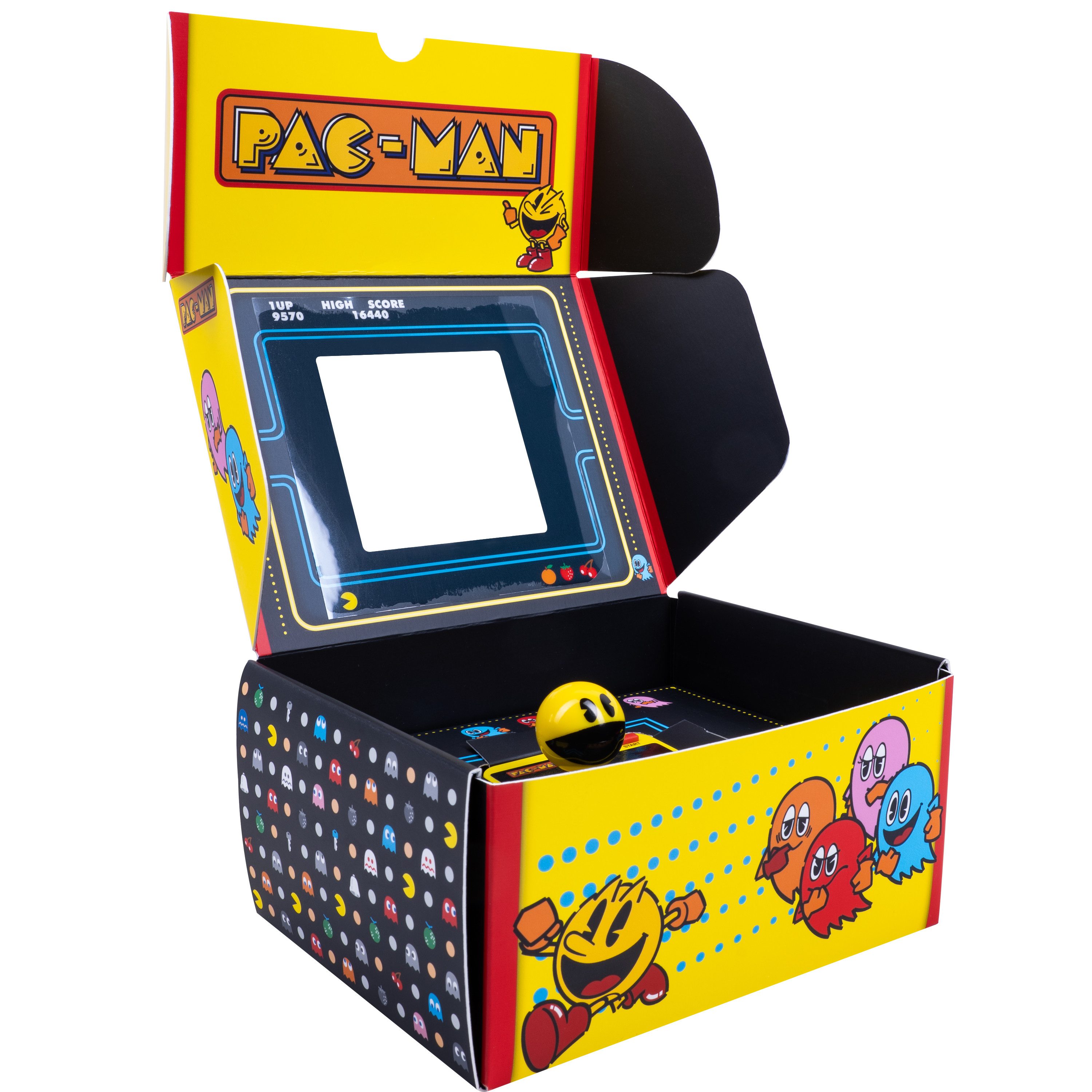 Fizz creations Arcade-Spielautomat Pac-Man Plug & Play HDMI Mini-Videospiel
