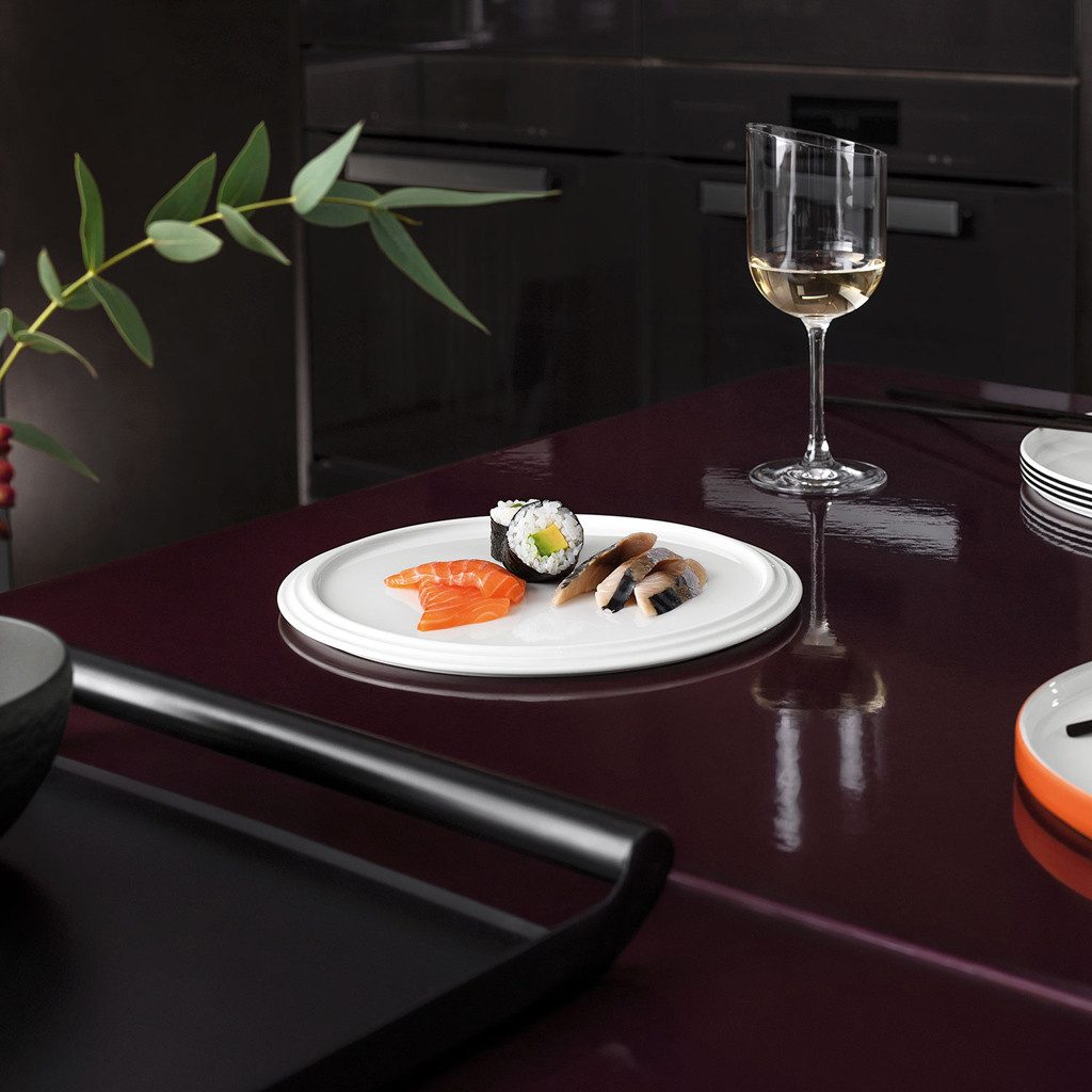 Villeroy & Boch Servierplatte La Boule Iconic Servierteller, Porzellan, (1-tlg), Premium Porcelain, mikrow.- & spülm.sicher, Made in Germany