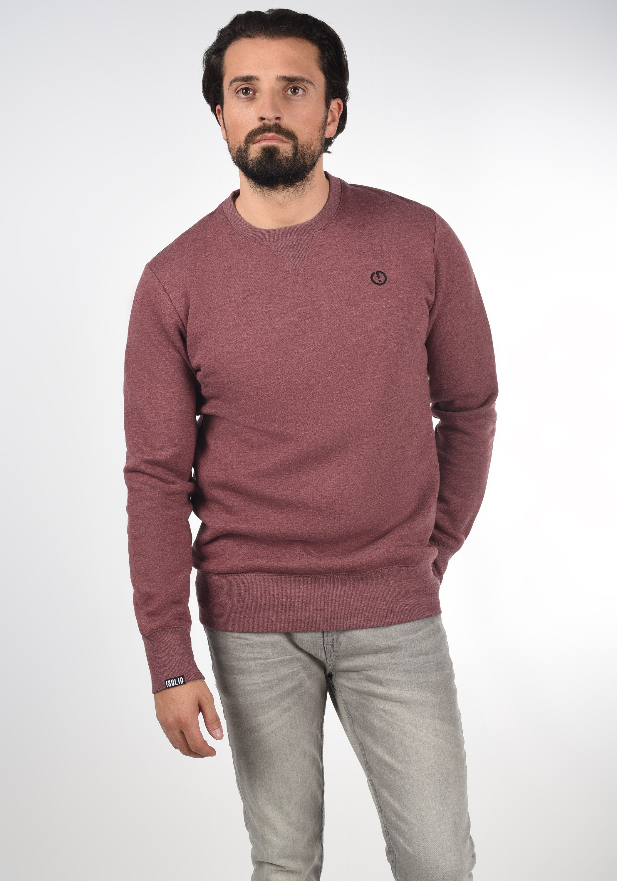 !Solid Sweatshirt SDBenn O-Neck Sweatpullover mit weicher Fleece-Innenseite