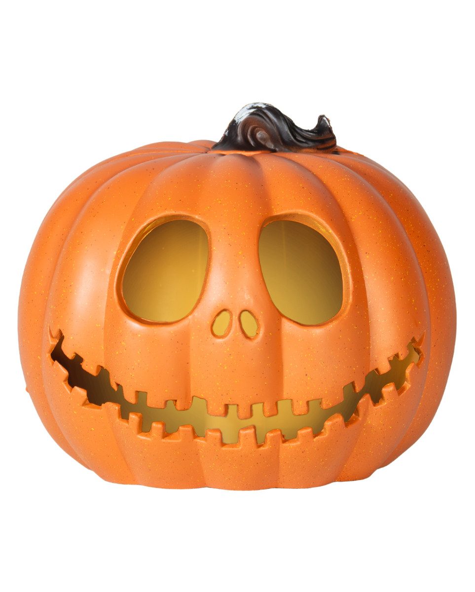 Horror-Shop Dekoobjekt Halloween Kürbis mit Licht