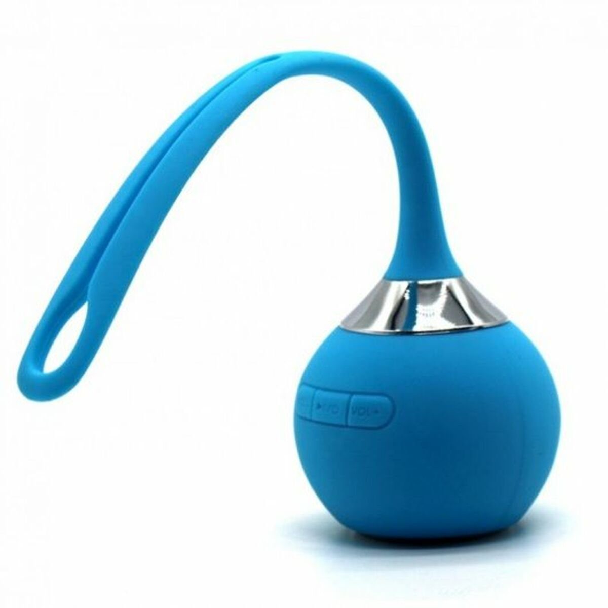 Bigbuy Tragbare Lautsprecher Bluetooth-Lautsprecher Blau
