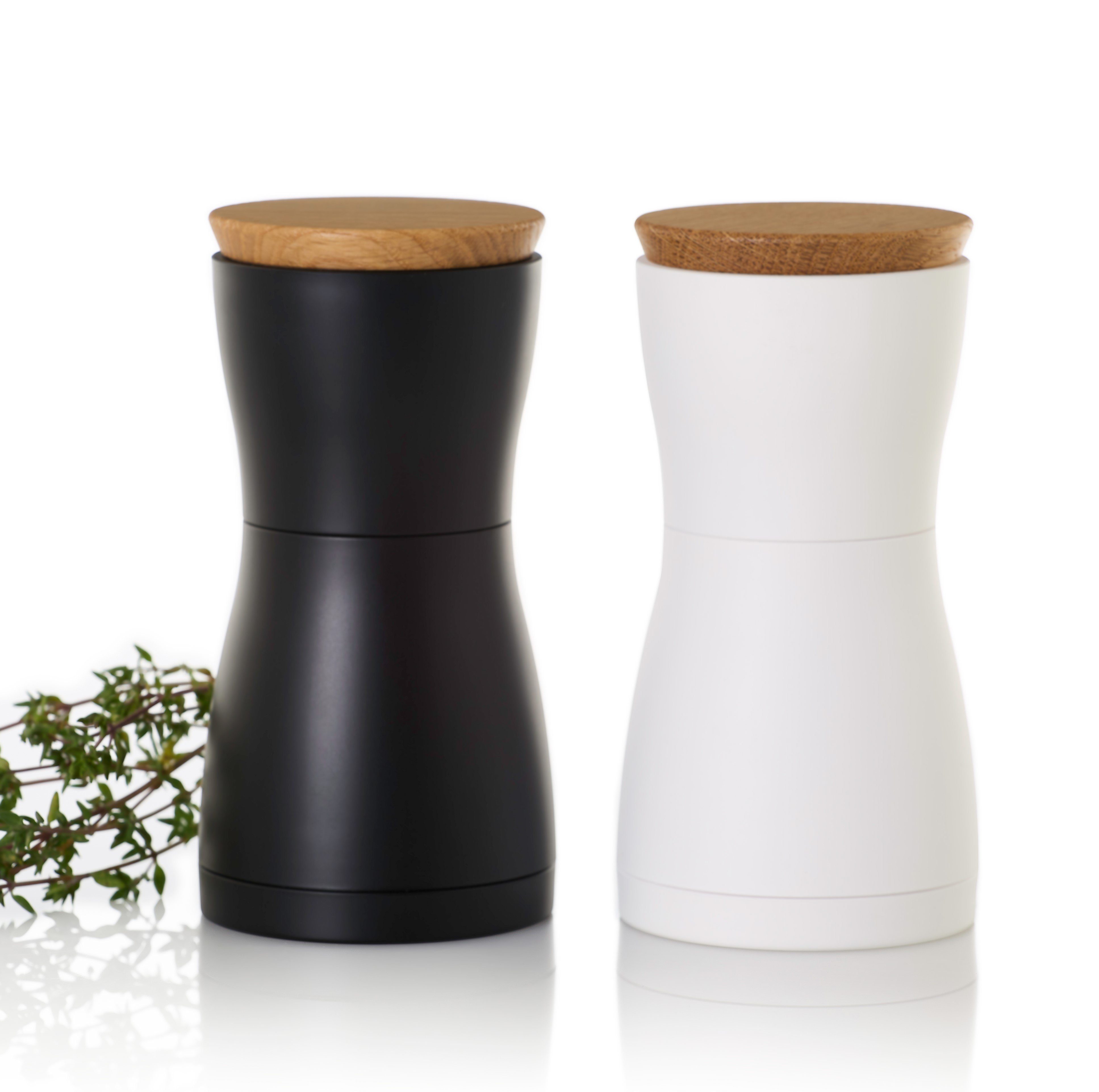 Salz-/Pfeffermühle Set aus 2 Gewürzmühlen TWIN