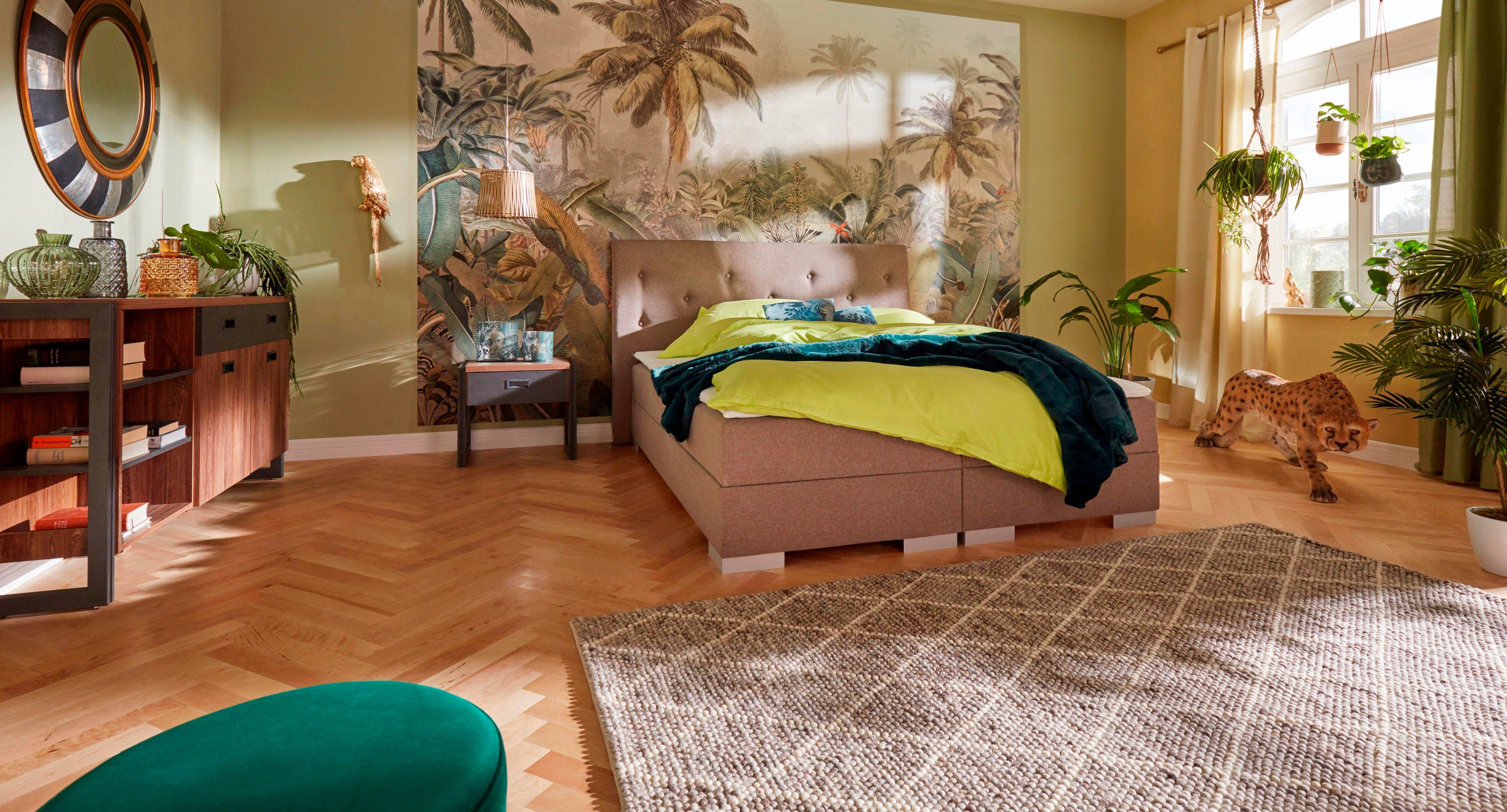 Komar Vliestapete Vlies - Amazonia - Größe 368 x 248 cm, glatt, bedruckt, Wohnzimmer, Schlafzimmer