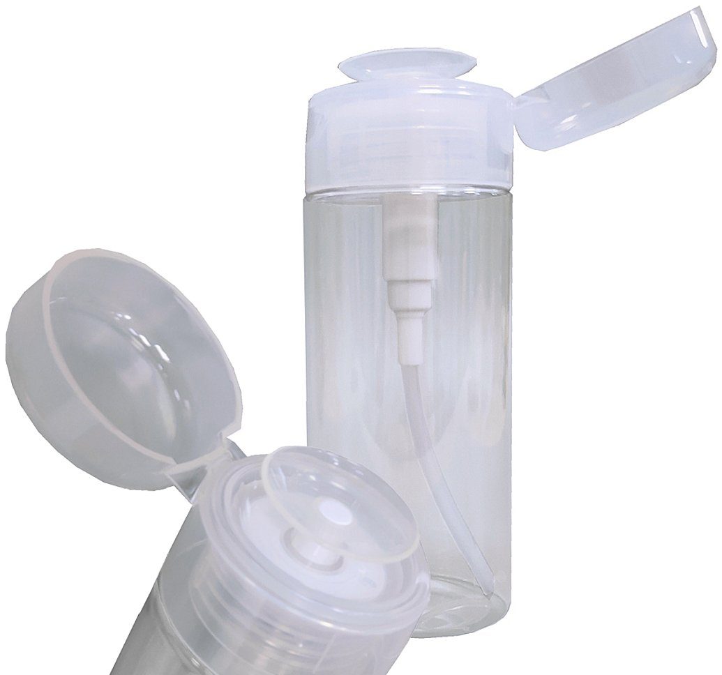 Sprühflasche Pump Dispenser zum dosierten Auftragen von Nagellackentferner, Reiniger, Cleaner Pumpflasche, Pumpsp