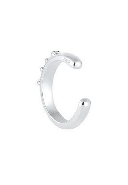 Elli Single-Ohrhaken Single Earcuff Kristalle 925 Silber