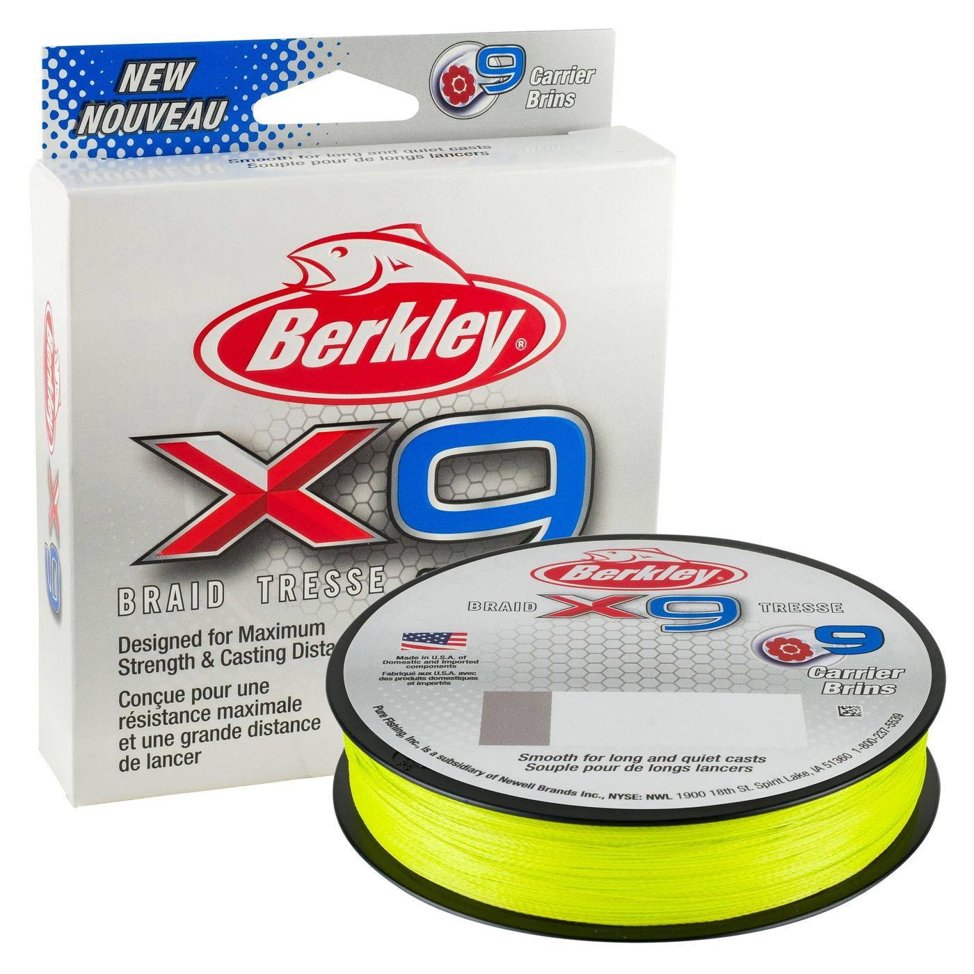 Angelschnur Berkley X9 Braid - 150m