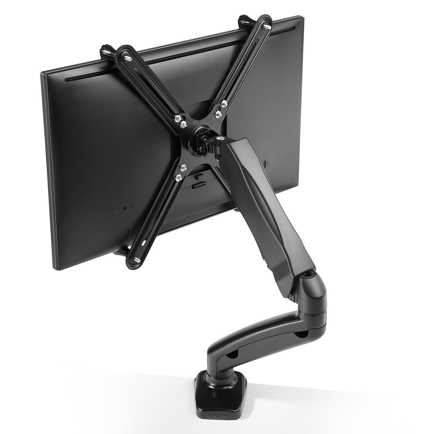 Maclean Halterungszubehör MC-899, (bis 27,00 Zoll, Adapter für 13-27" Bildschirme ohne Befestigungslöcher)