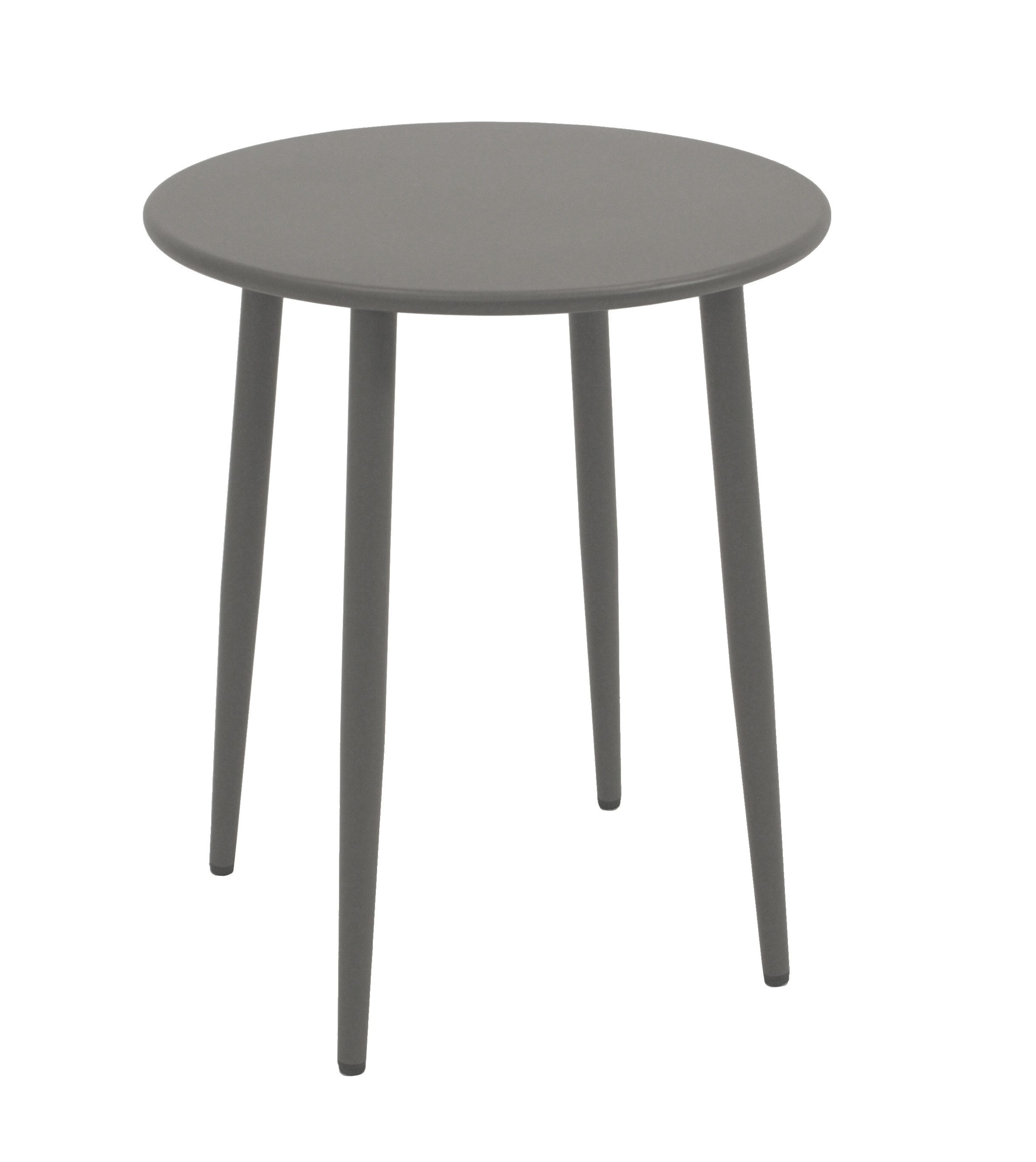 DEGAMO Bistrotisch DENVER 60cm rund, Stahl, Innen und Außen