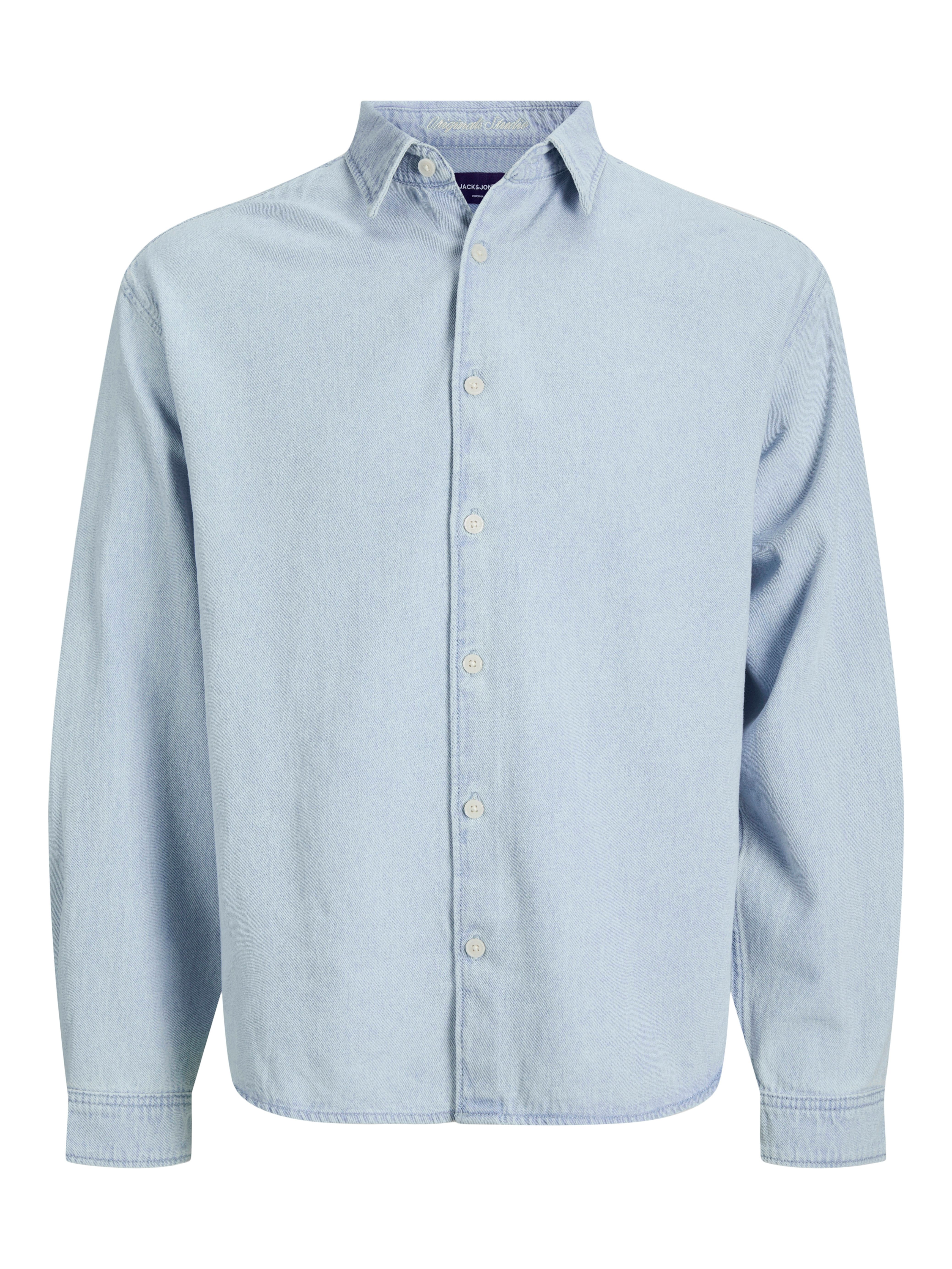 Jack & Jones Junior Langarmhemd JORNORREBRO DENIM SHIRT LS JNR