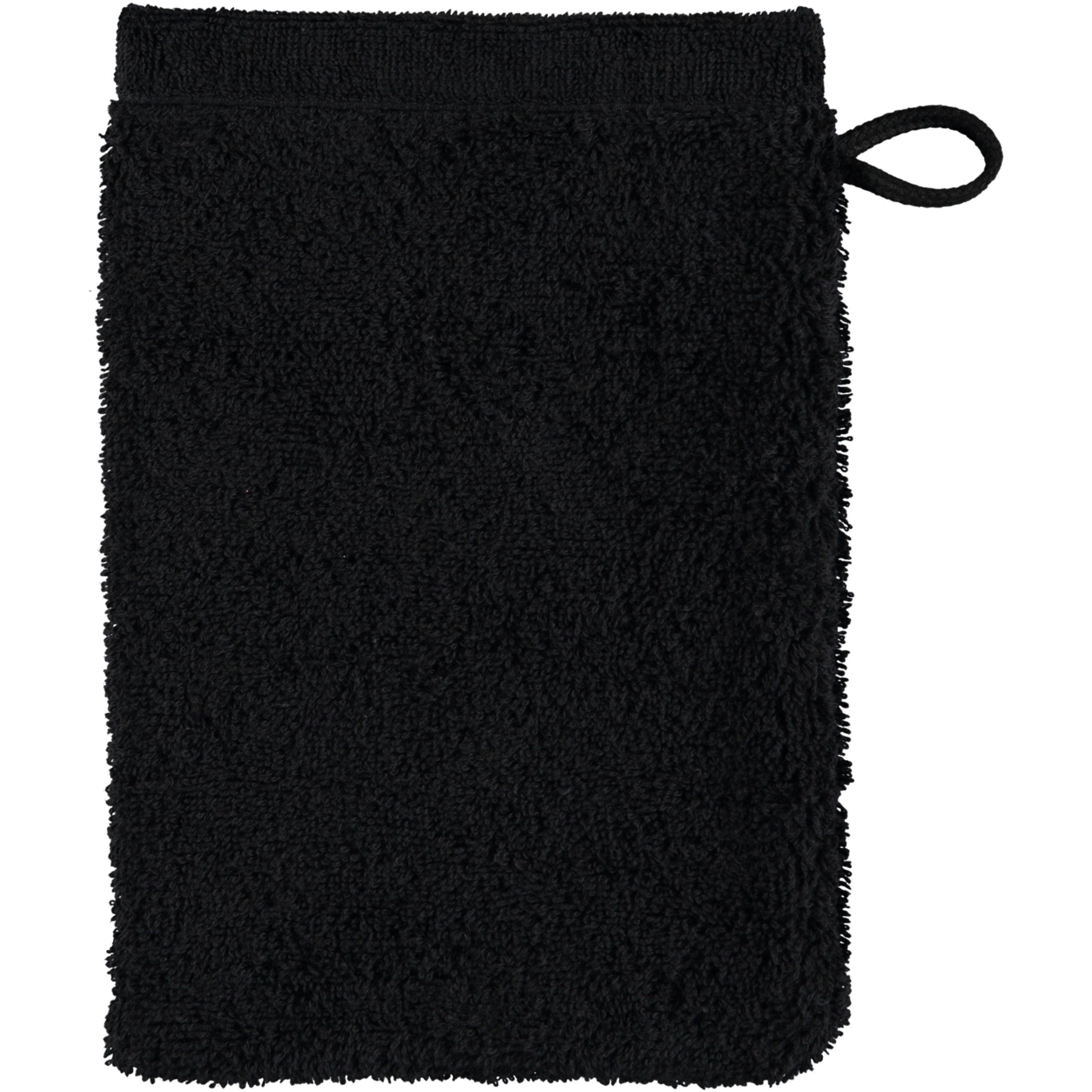 - (1-St), Handtuch Fb.906 Cawö schwarz Waschhandschuh Gästetuch Duschtuch, Baumwolle 906 Cawö Handtuch Lifestyle (schwarz), rechteckig