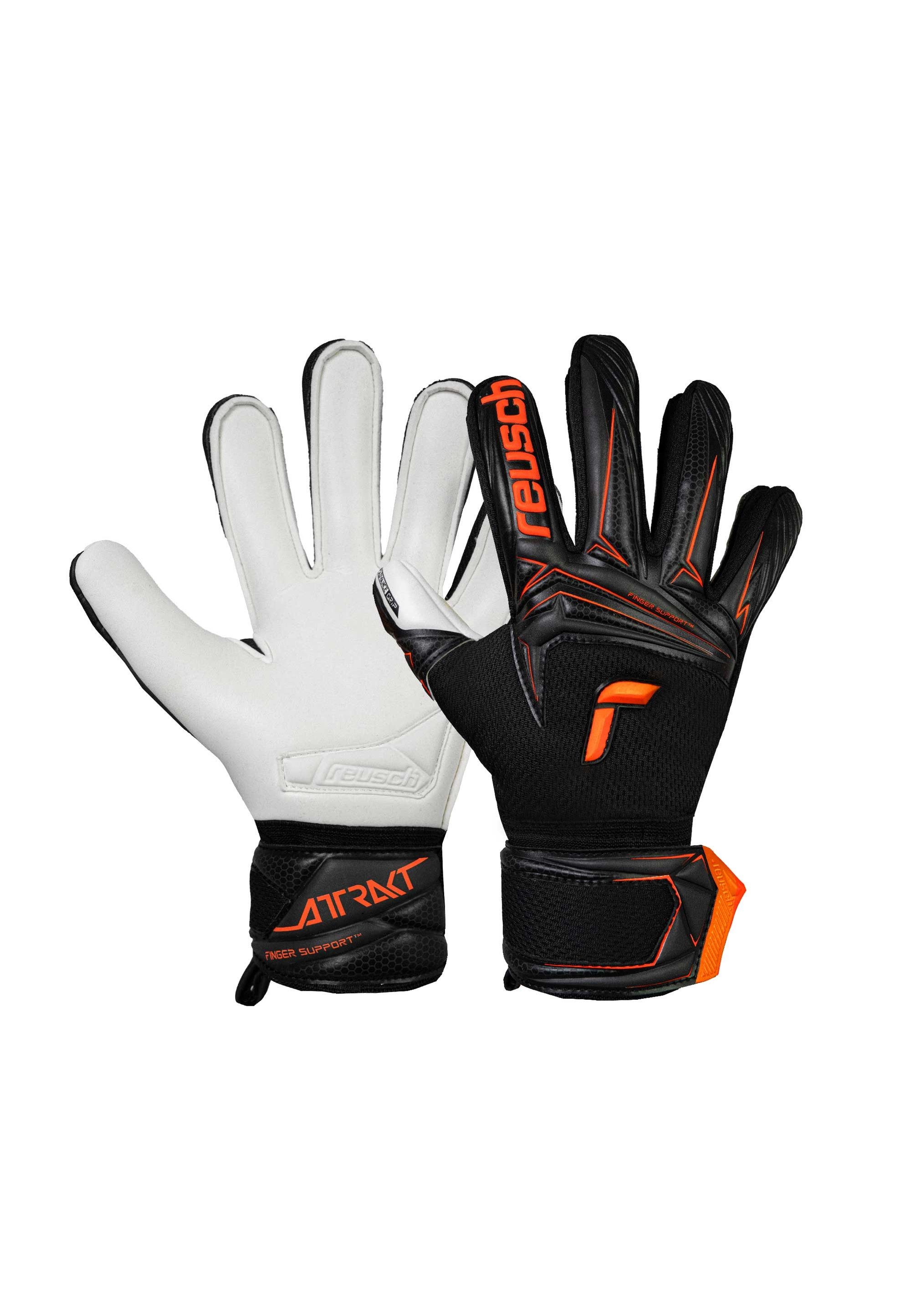 Reusch Torwarthandschuhe Attrakt Advance Junior mit maximaler Sicherheit für die Finger