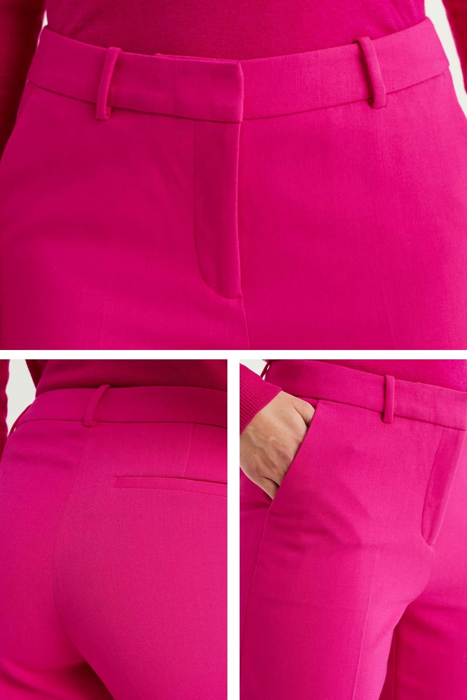 WE Fashion Anzughose (1-tlg) Leuchtend rosa
