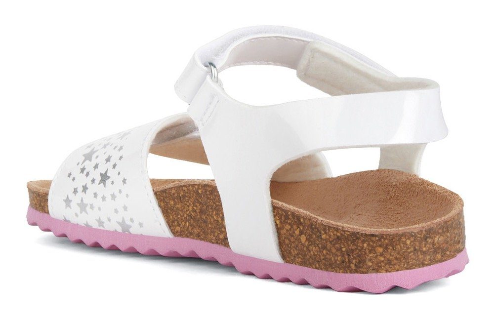 blinkender Geox ADRIEL Sandale Blinkschuh mit Glitzer-Bubble GIRL J