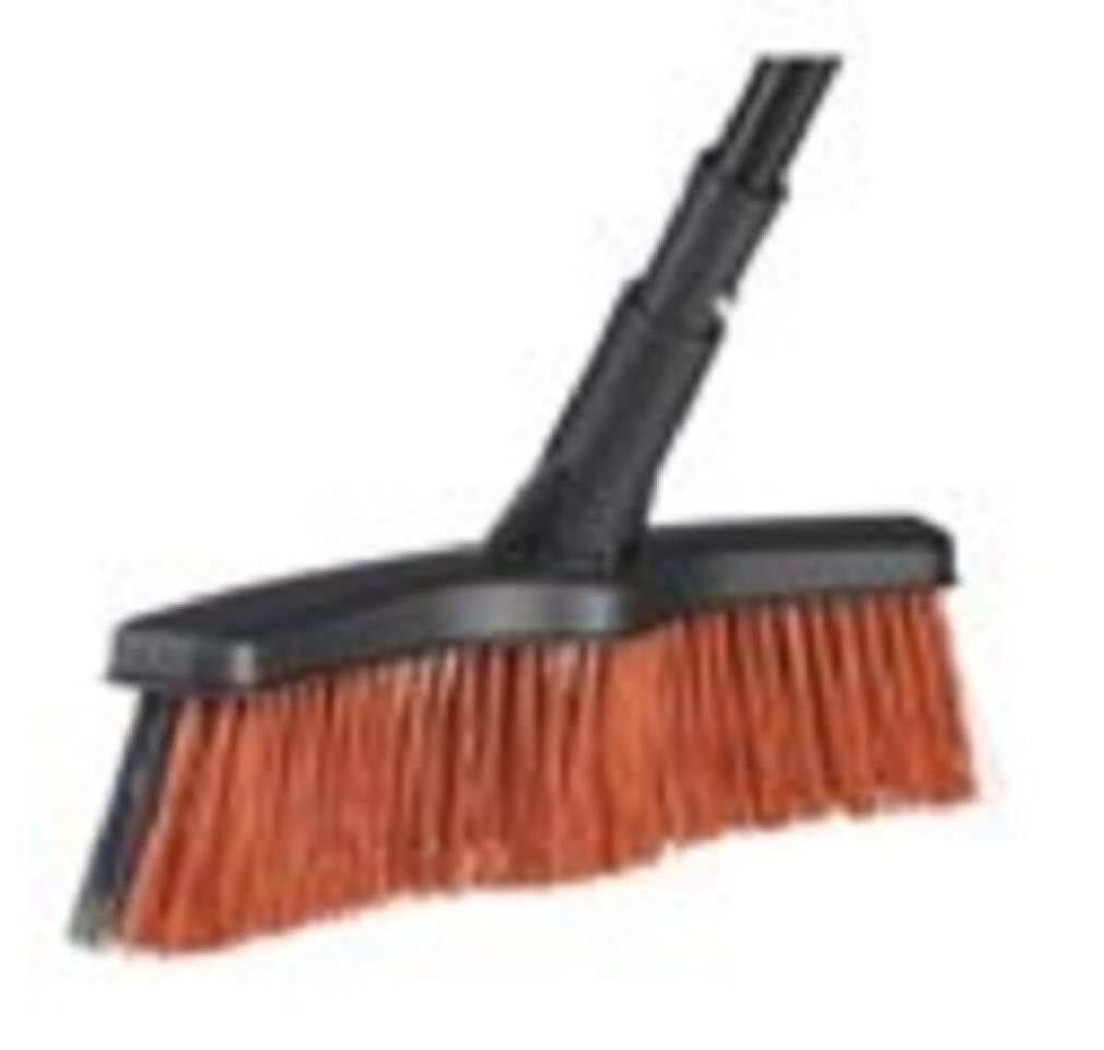 Thumbnail - Fiskars Rechen Solid Allzweckbesen-Kopf M (schwarz/orange, ohne Stiel)