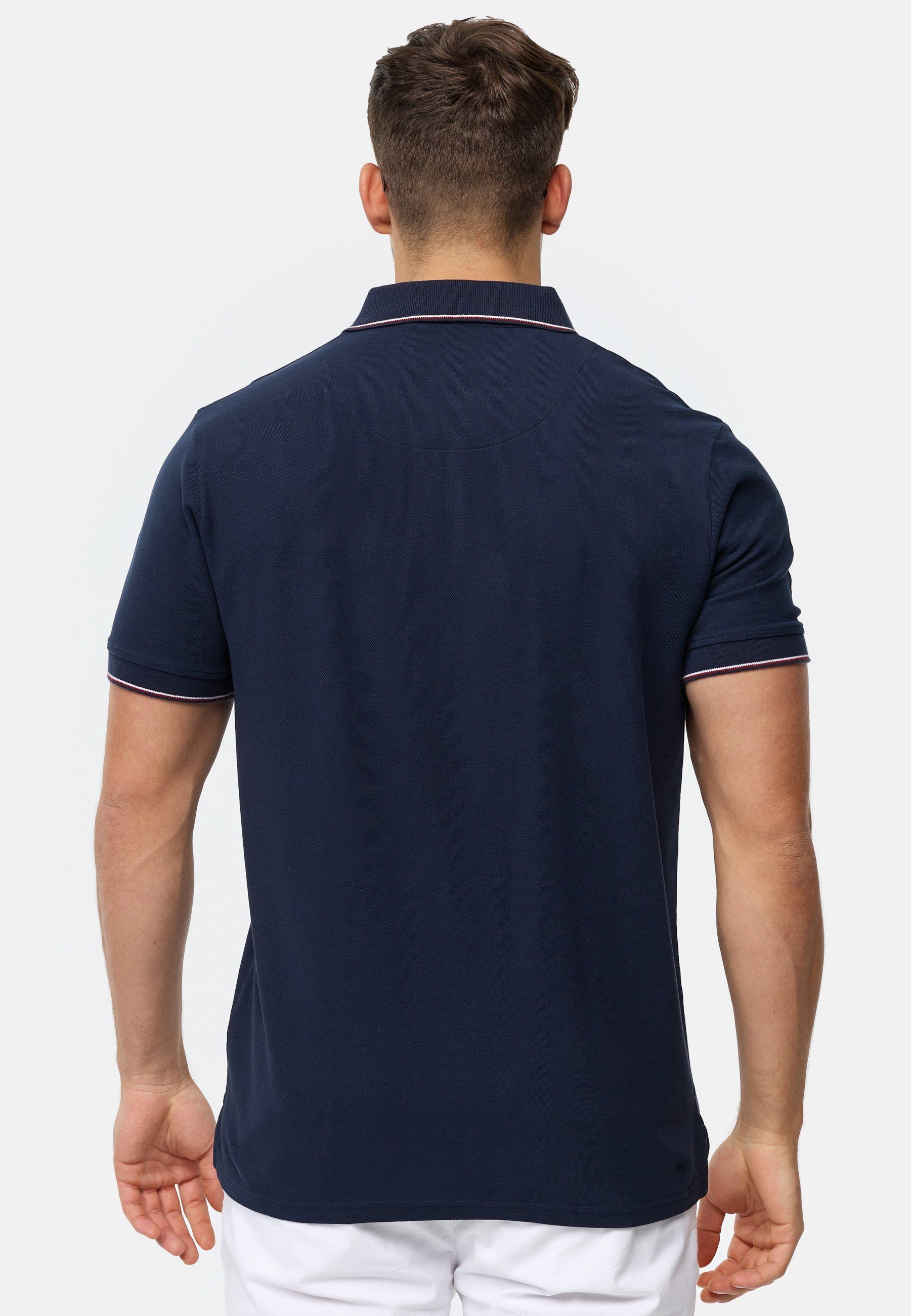 Indicode Poloshirt Herren Wallo Polo Shirt Herrenshirt 100% Baumwolle