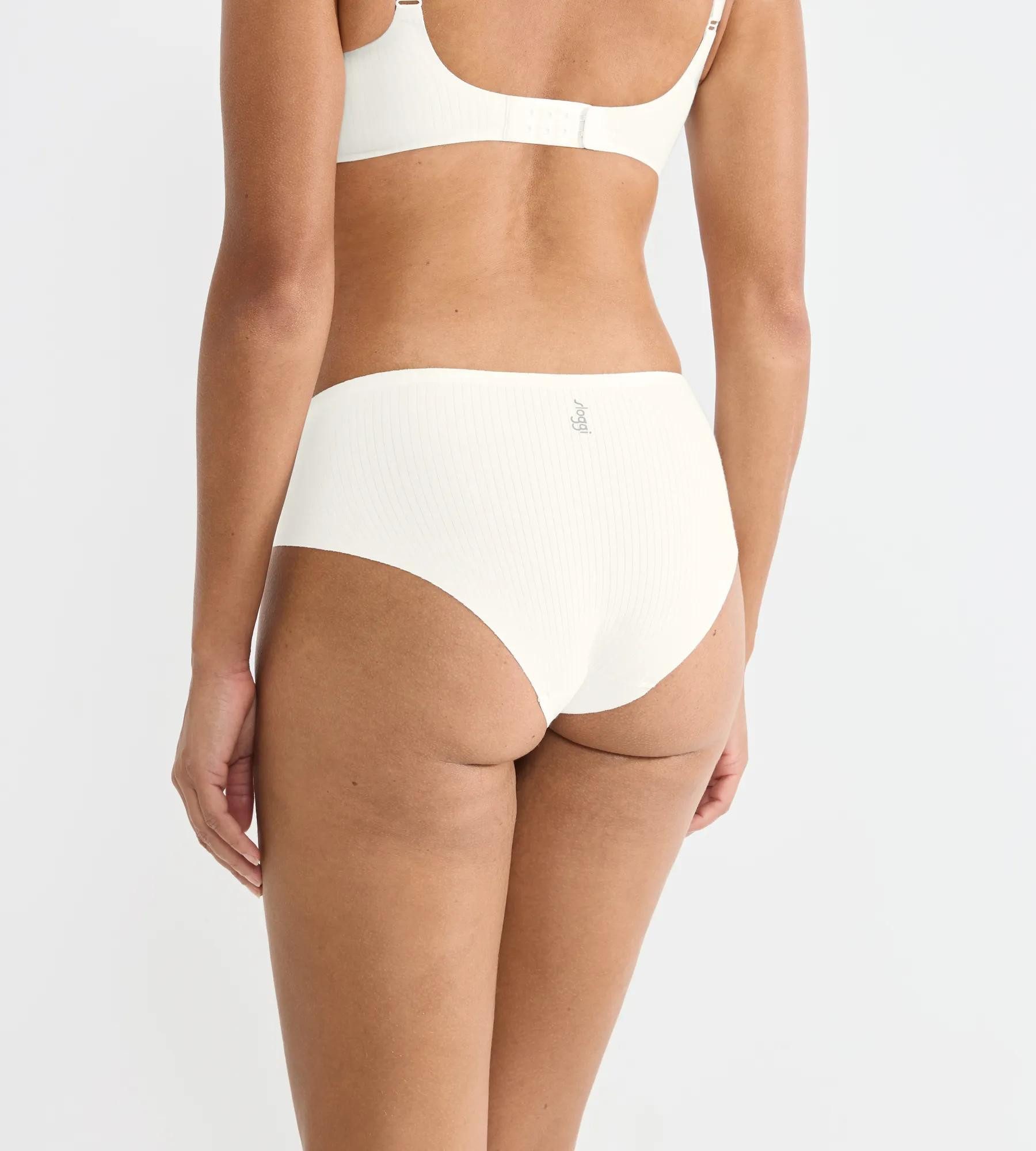 sloggi Hipster ZERO Feel Pure dezenter Streifeneffekt, nahtlos, Stretch
