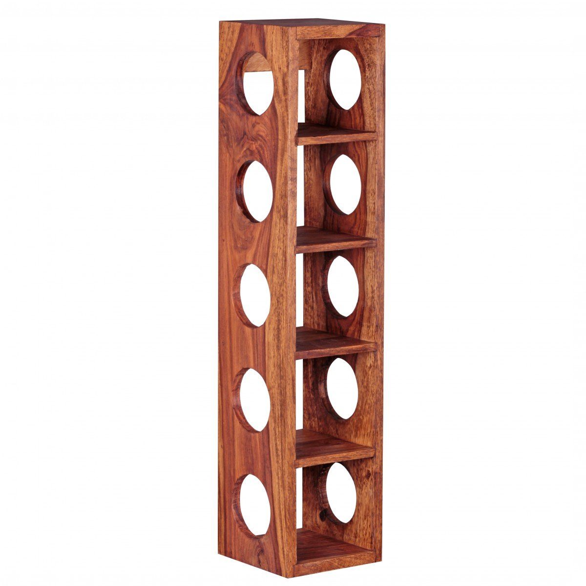 FINEBUY Weinregal SuVa3543_1, Massivholz für 5 günstig online kaufen