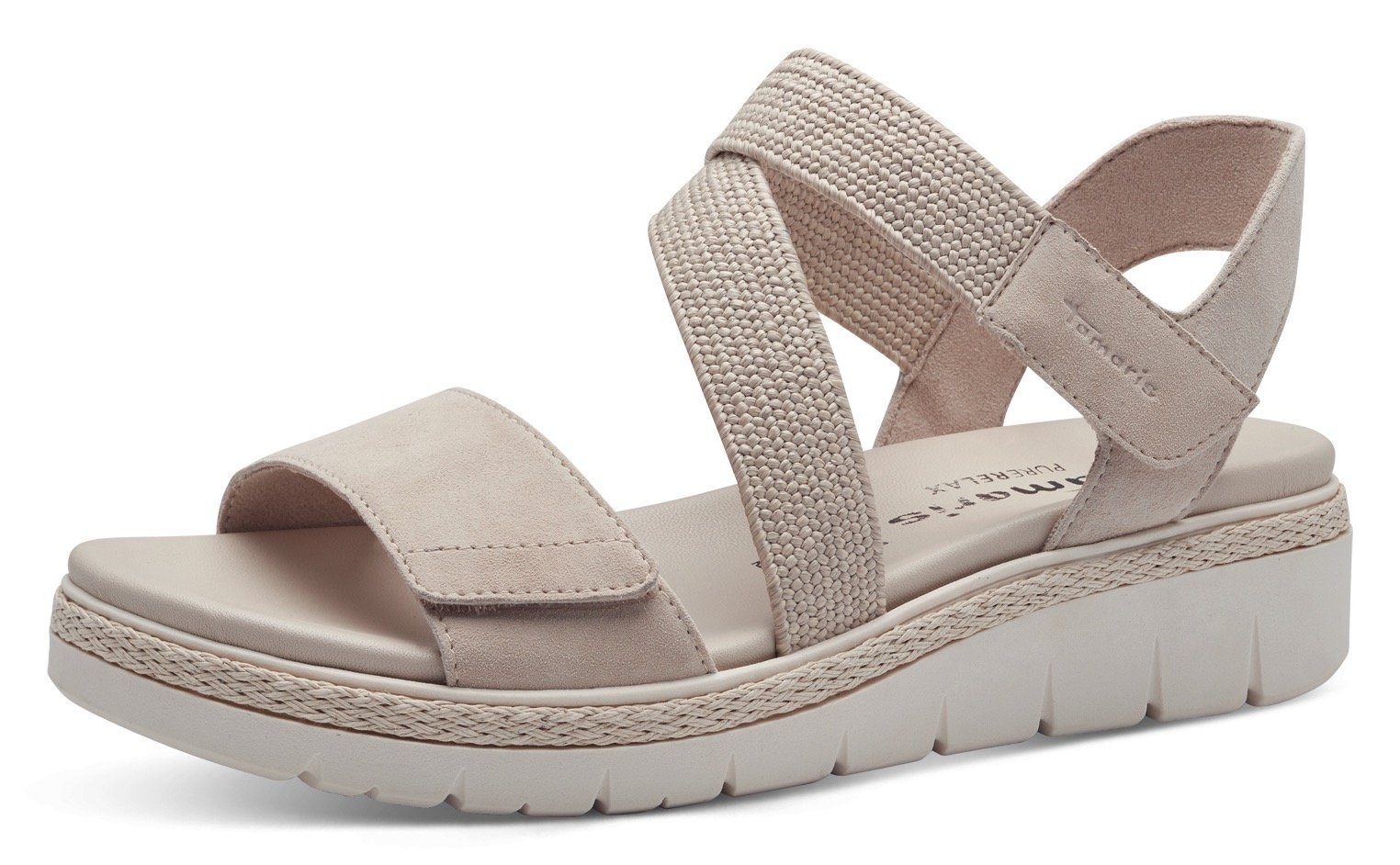 Tamaris Keilsandalette, Sommerschuh, Sandale, Plateauabsatz, mit günstig online kaufen