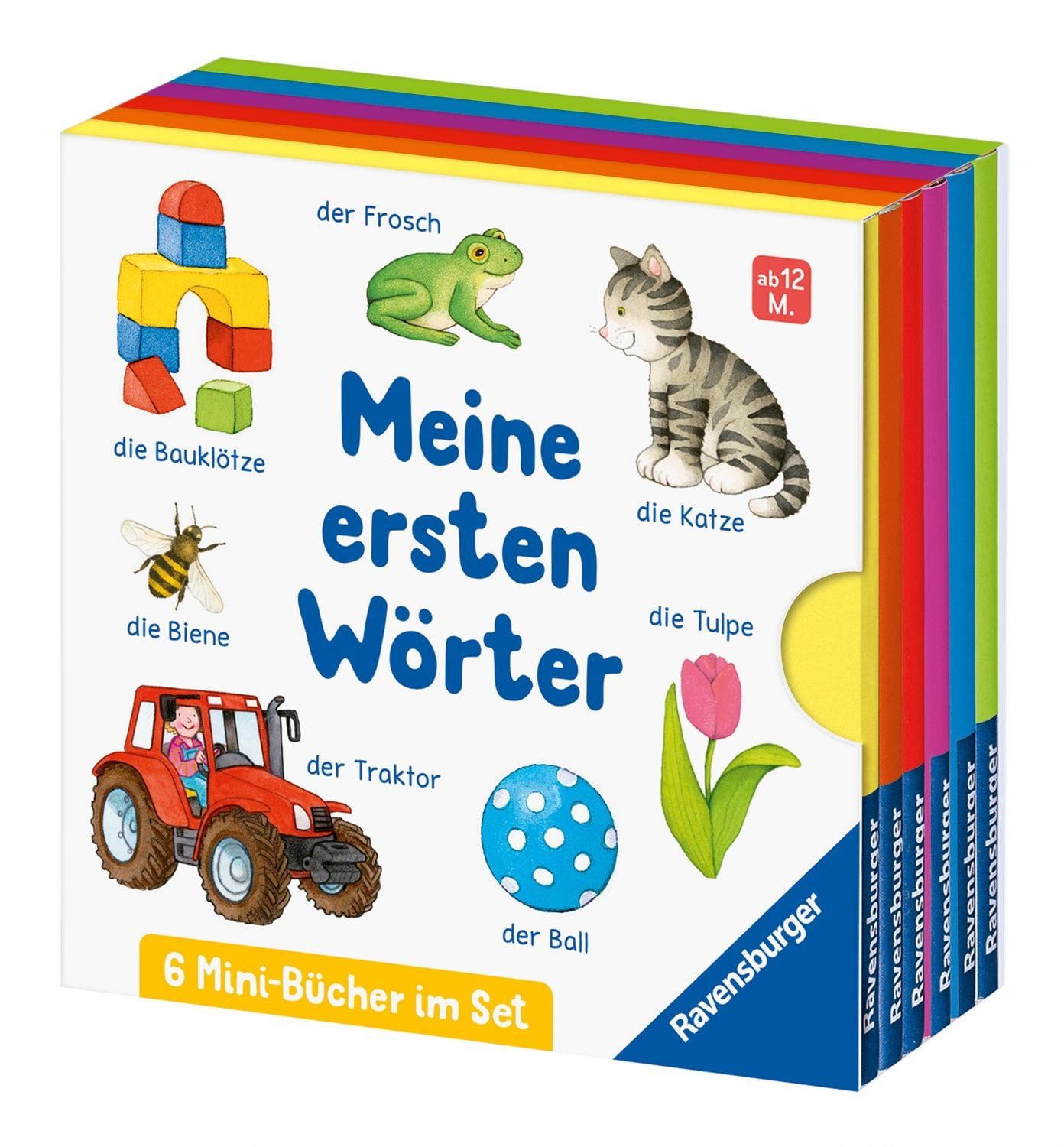 Meine ersten Wörter: 6 Mini-Bücher im Set / Ina Milk, 6 Mini-Bücher im Set