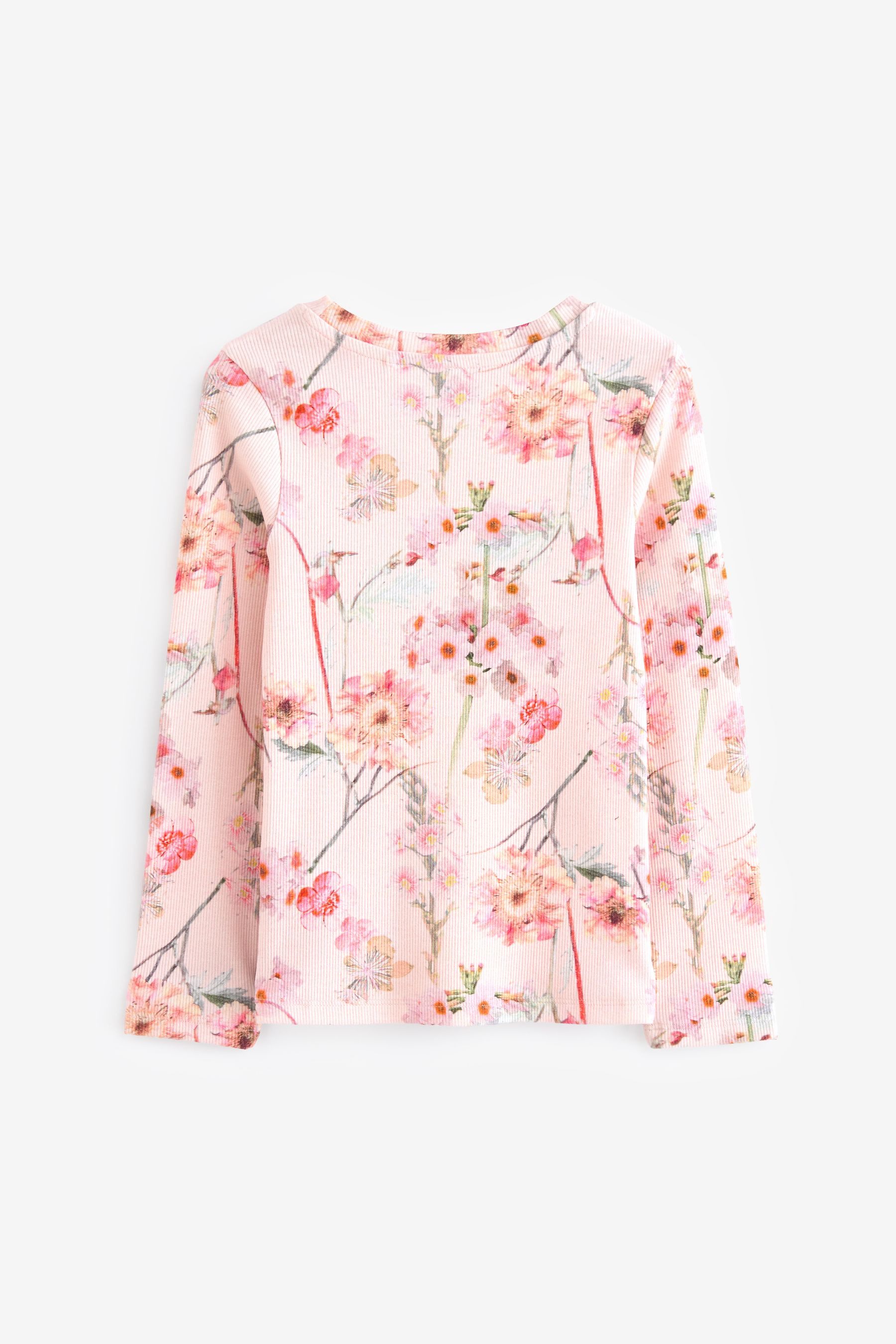 Next Langarmshirt Geripptes Langarmshirt (1-tlg) günstig online kaufen