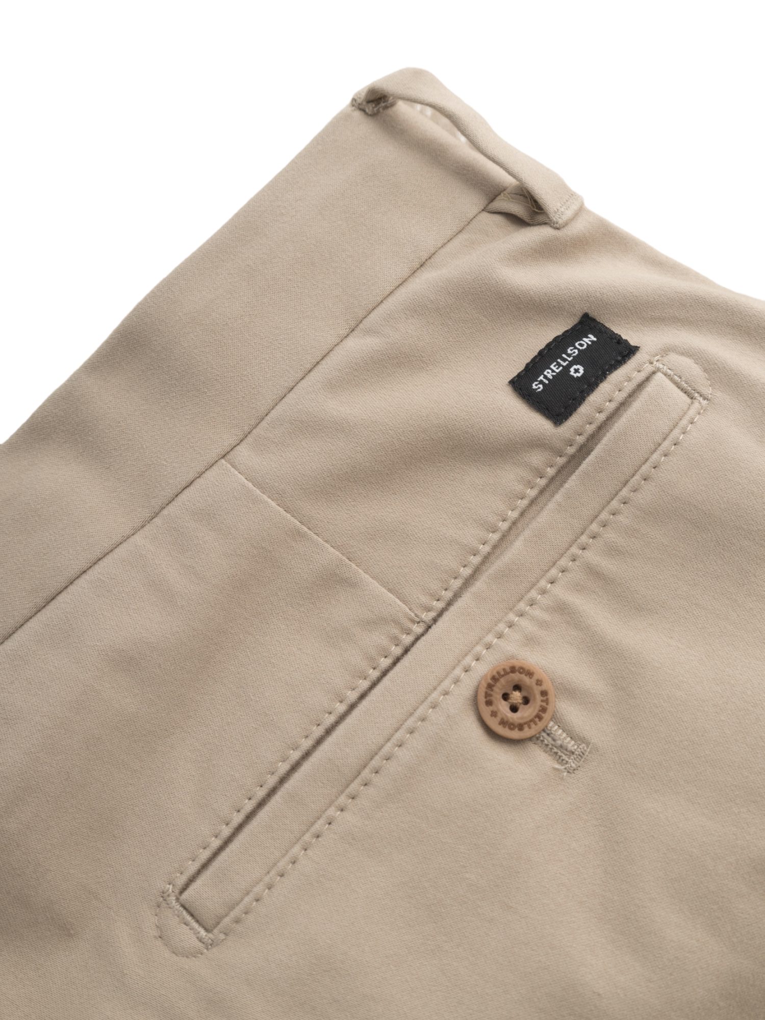 Strellson Stoffhose braun,Casual,Baumwolle,Unifarben,Slim Fit,Mittel
