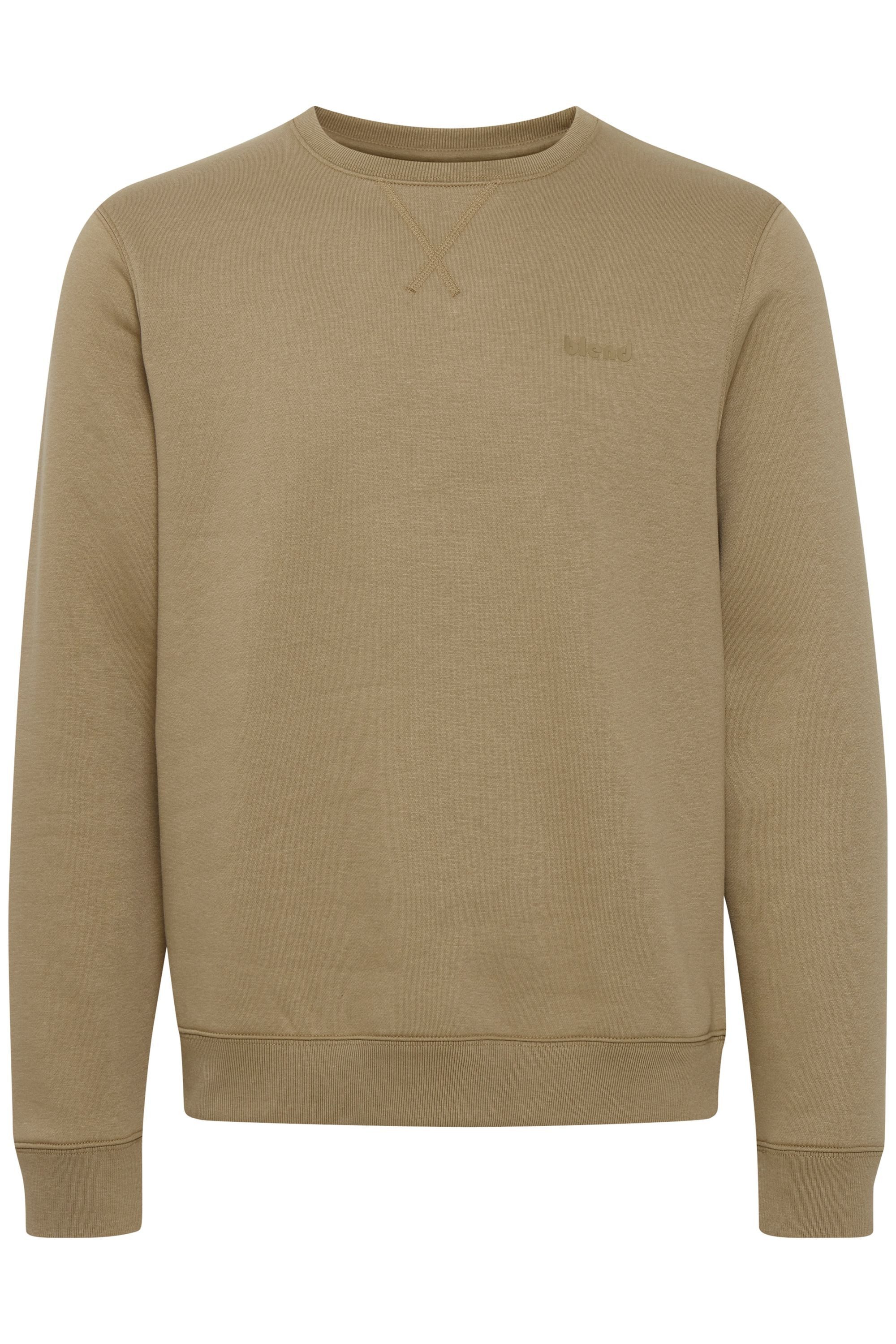 Blend Rundhalspullover BHDownton Klassisches Sweatshirt mit Rundhalsausschn günstig online kaufen