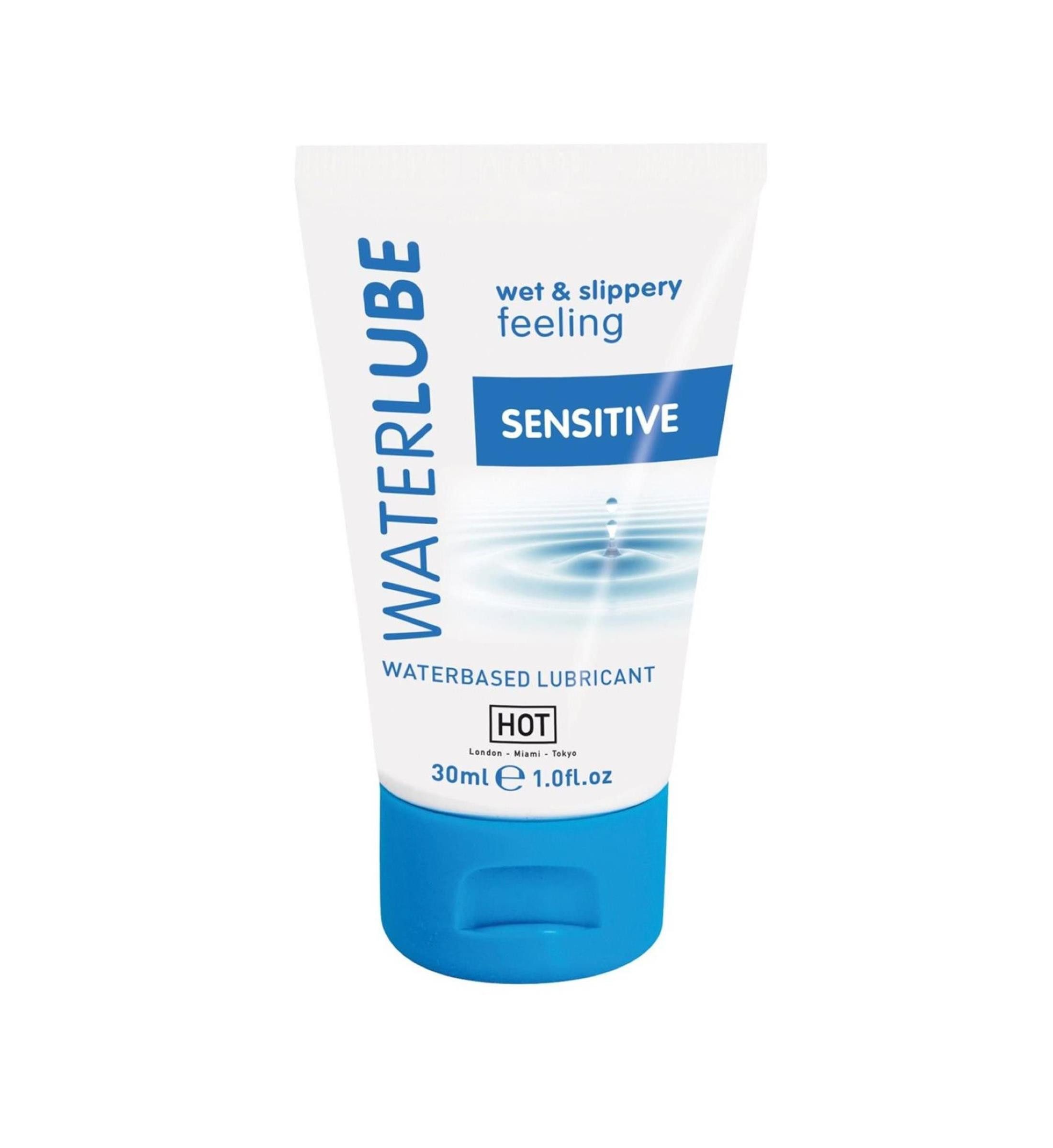 HOT Gleitgel HOT - 30 ml - HOT Water Lube Waterbased Springwater 30m, Packung