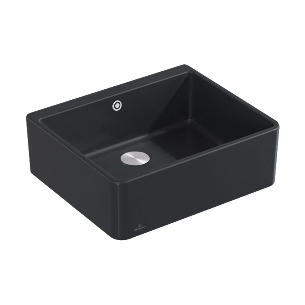 Villeroy & Boch Küchenspüle Spülmodul Spülstein Einzelbecken 60 X mit Excenterbetätigung Premiumli, 59,5/500 cm