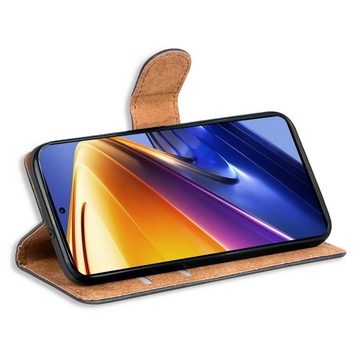 CoolGadget Handyhülle Book Case Handy Tasche für Xiaomi Poco X4 GT 6,6 Zoll, Hülle Klapphülle Flip Cover für Poco X4 GT Schutzhülle stoßfest