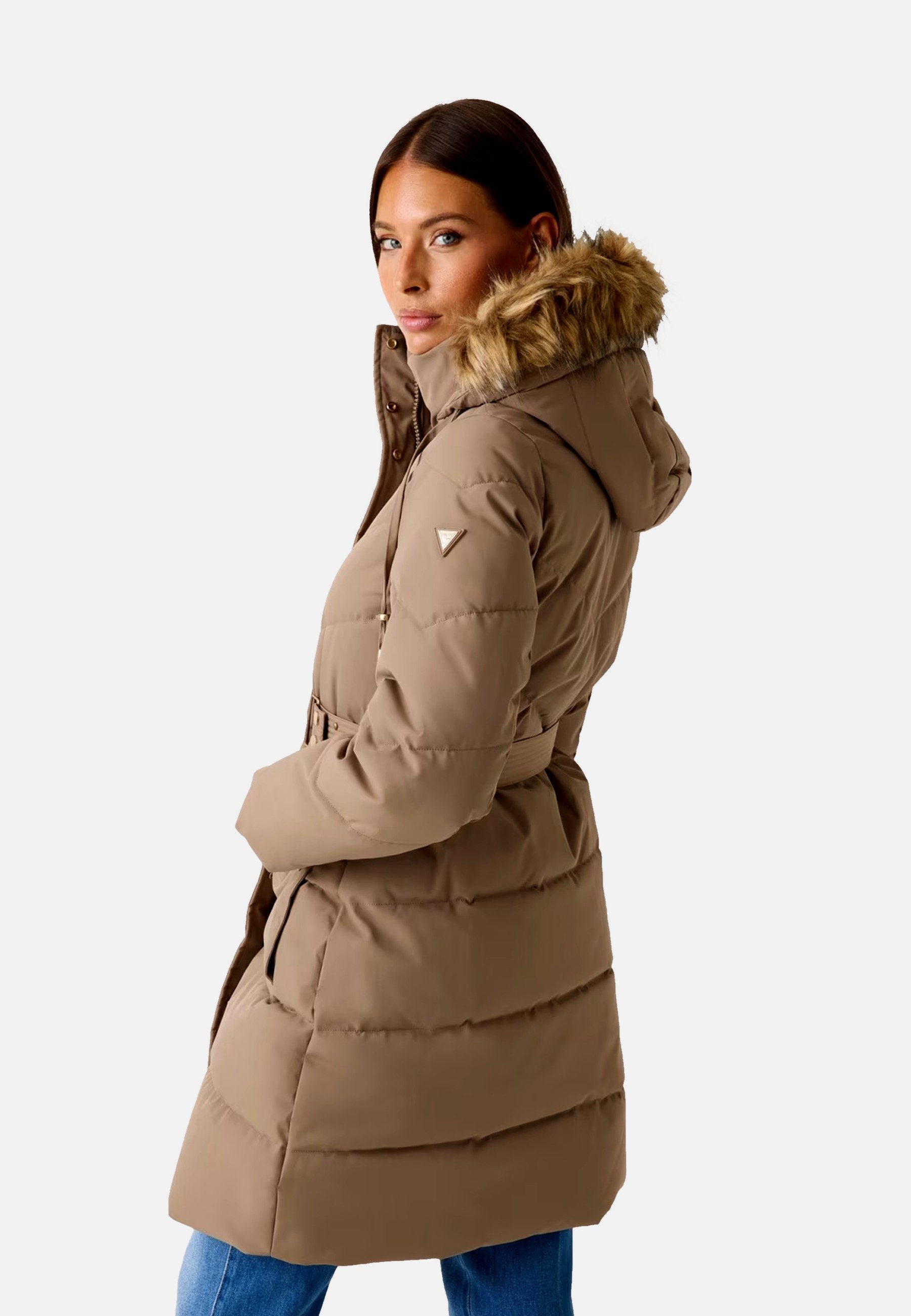 Guess Steppjacke Jacke FATEMA Steppjacke (1-St)