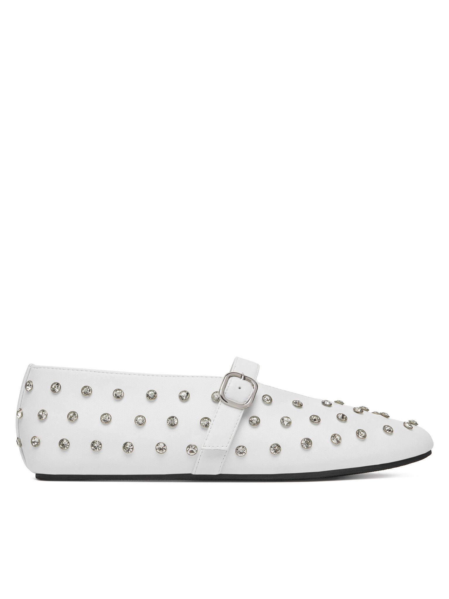 Badura Badura Frauen-Ballerinas White NASTU-D005-68-5 Ballerina