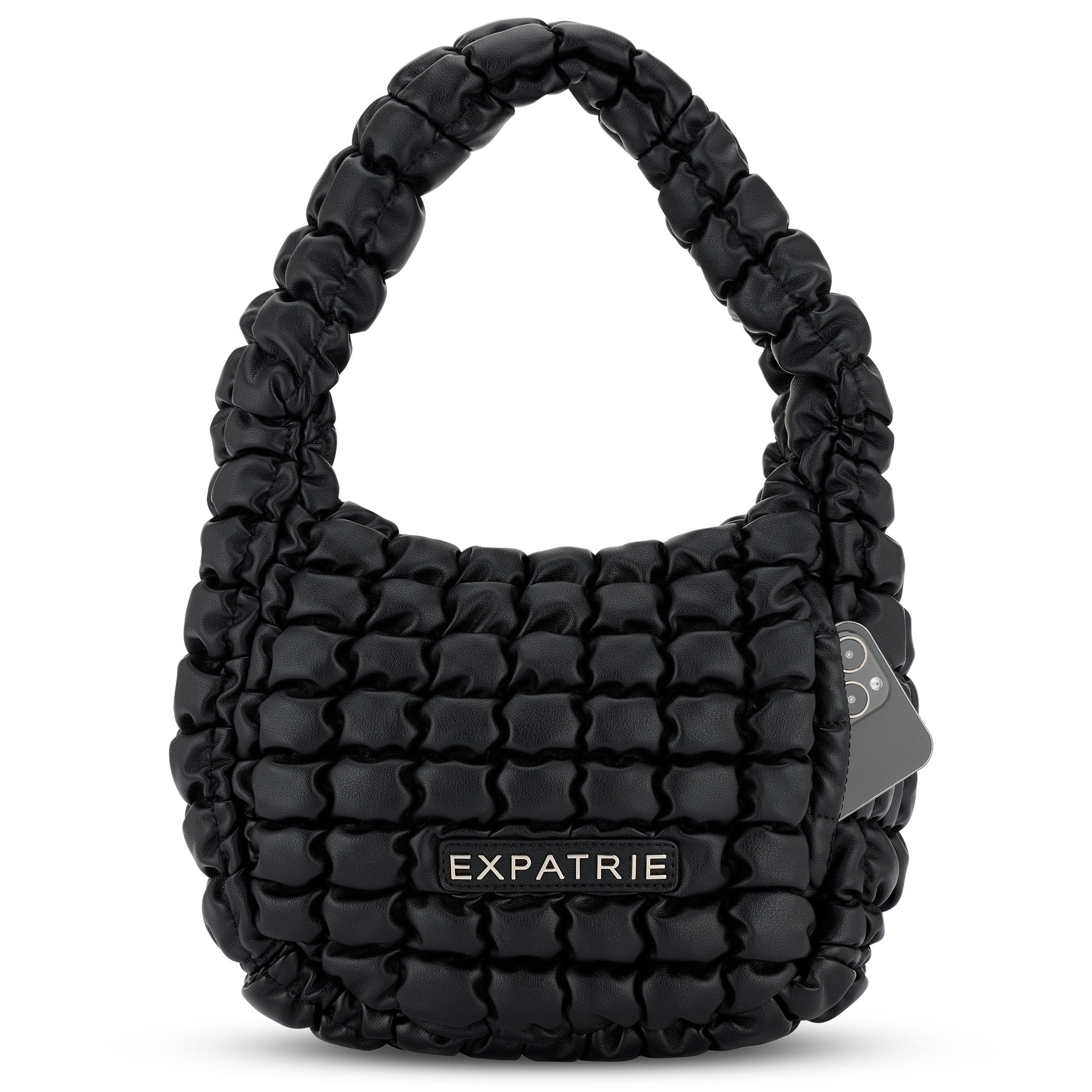 Expatrié Schultertasche Pippa Large Gesteppte Schultertasche für Damen (1-tlg), Große Stepptasche im slouchy Look, wasserabweisend