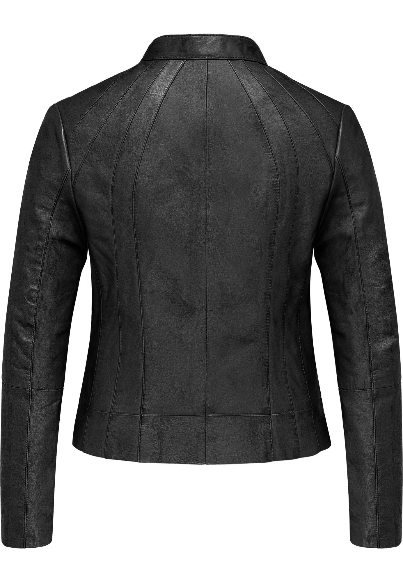 REPUBLIX Lederjacke WILLOW Echtleder Damen Biker Zipper Jacke günstig online kaufen
