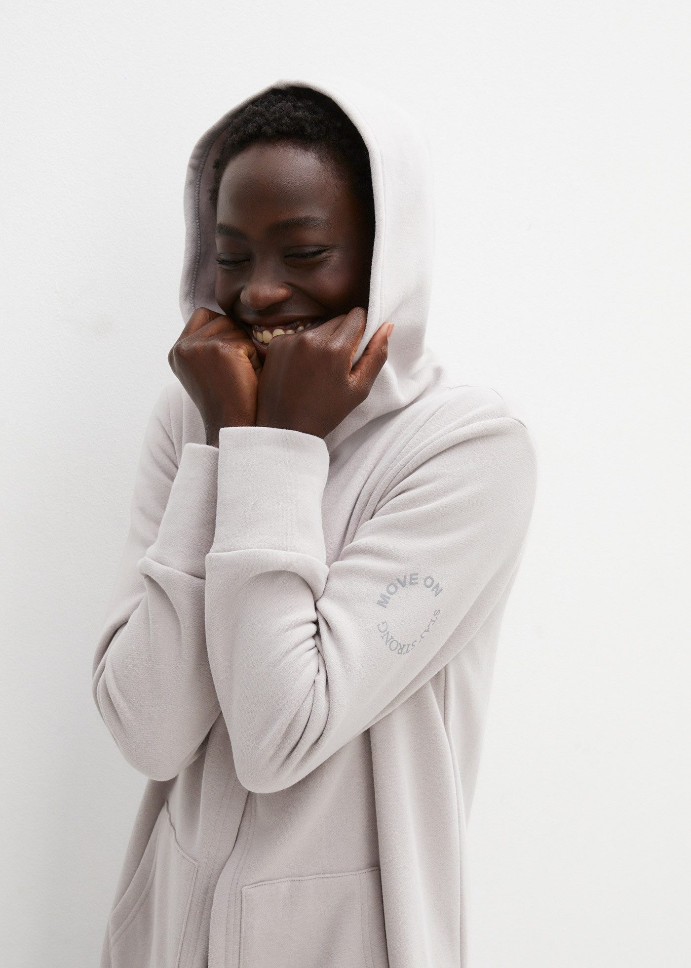 bonprix Sweatjacke Long-Sweatjacke