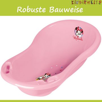 KiNDERWELT Babybadewanne Baby Badewanne 84 cm Disney Minni Maus Babywanne