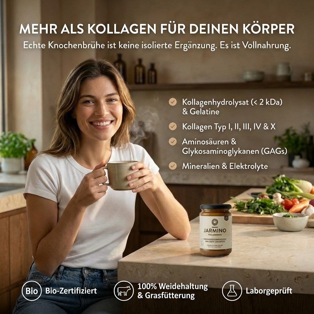 JARMINO Hühnerknochenbrühenkonzentrat Konzentriert flüssig, 1 er 200 g