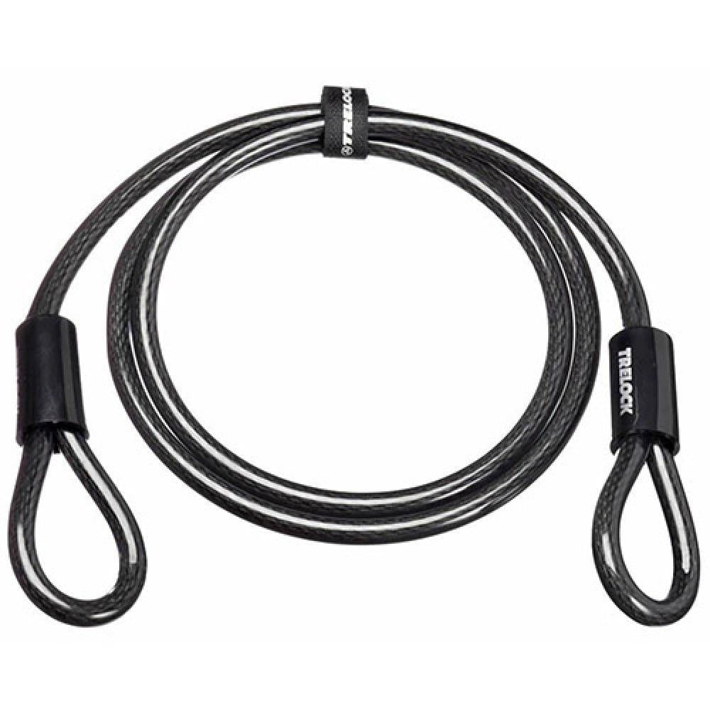 Trelock Rahmenschloss Trelock Schlaufenkabel ZS150 L 150 cm D 10 mm schwarz