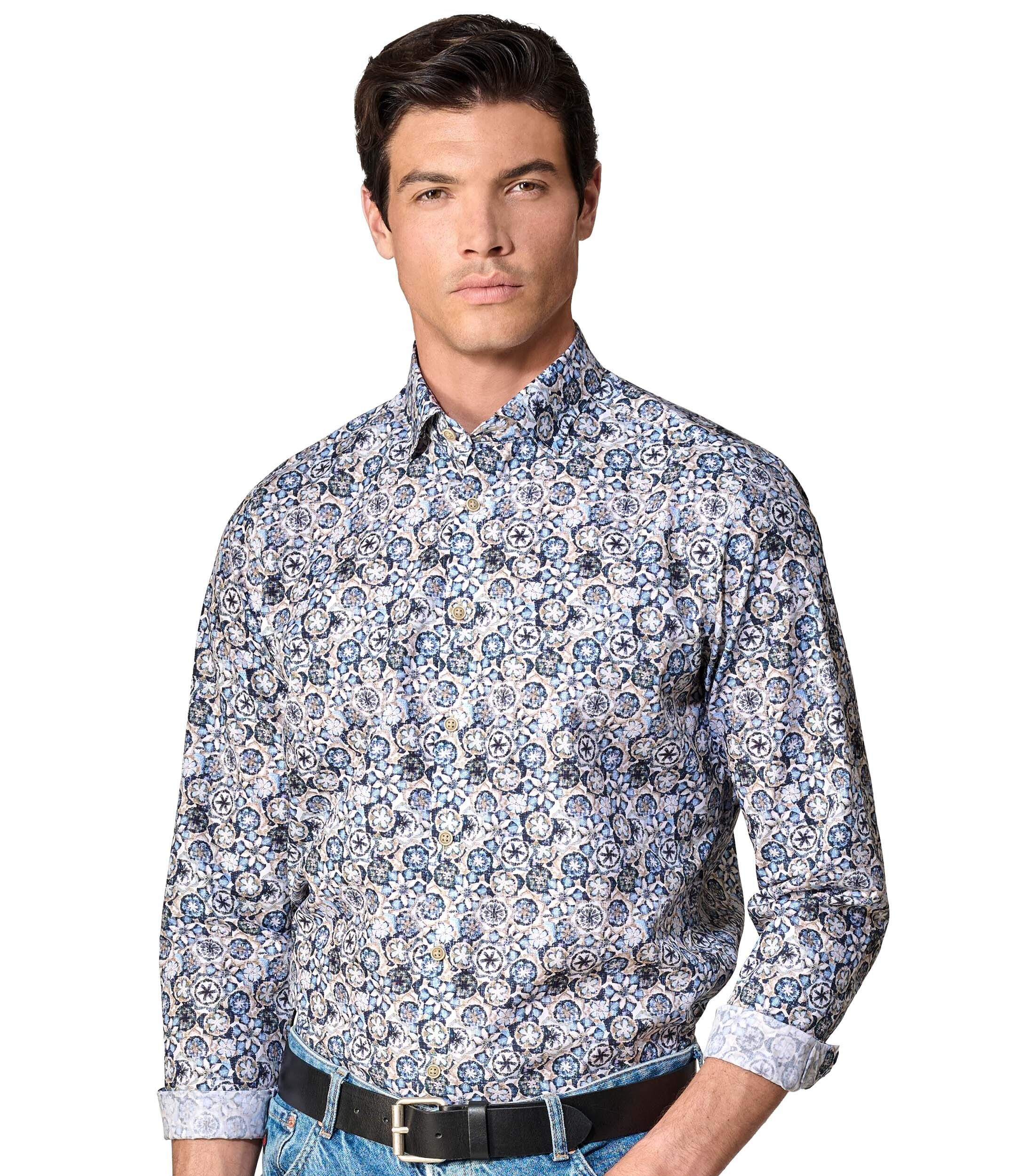 Businesshemd VENTI Businesshemd Print