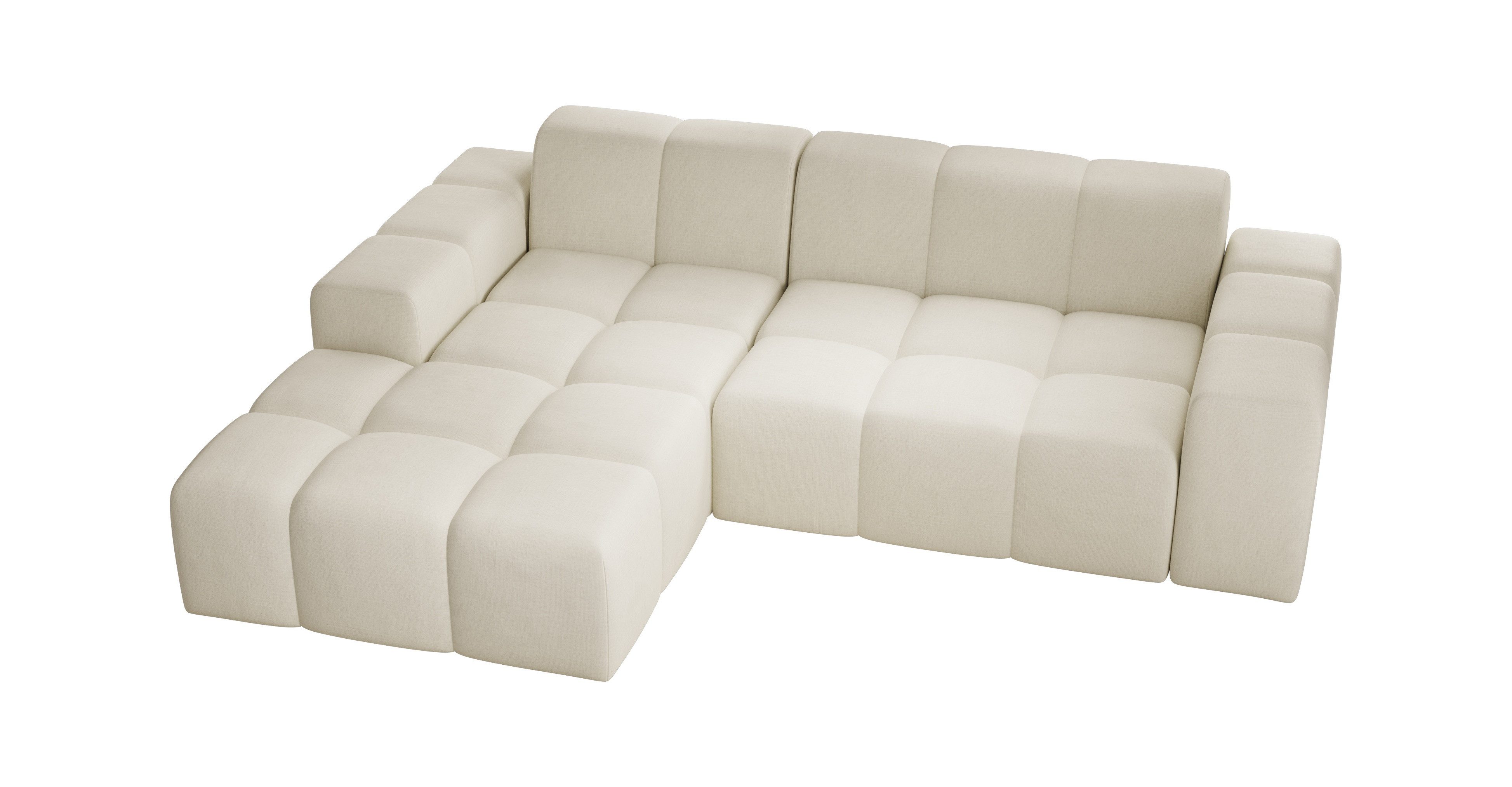 PROMETO Möbel Ecksofa Sofa ohne Schlaffuktion, günstig online kaufen