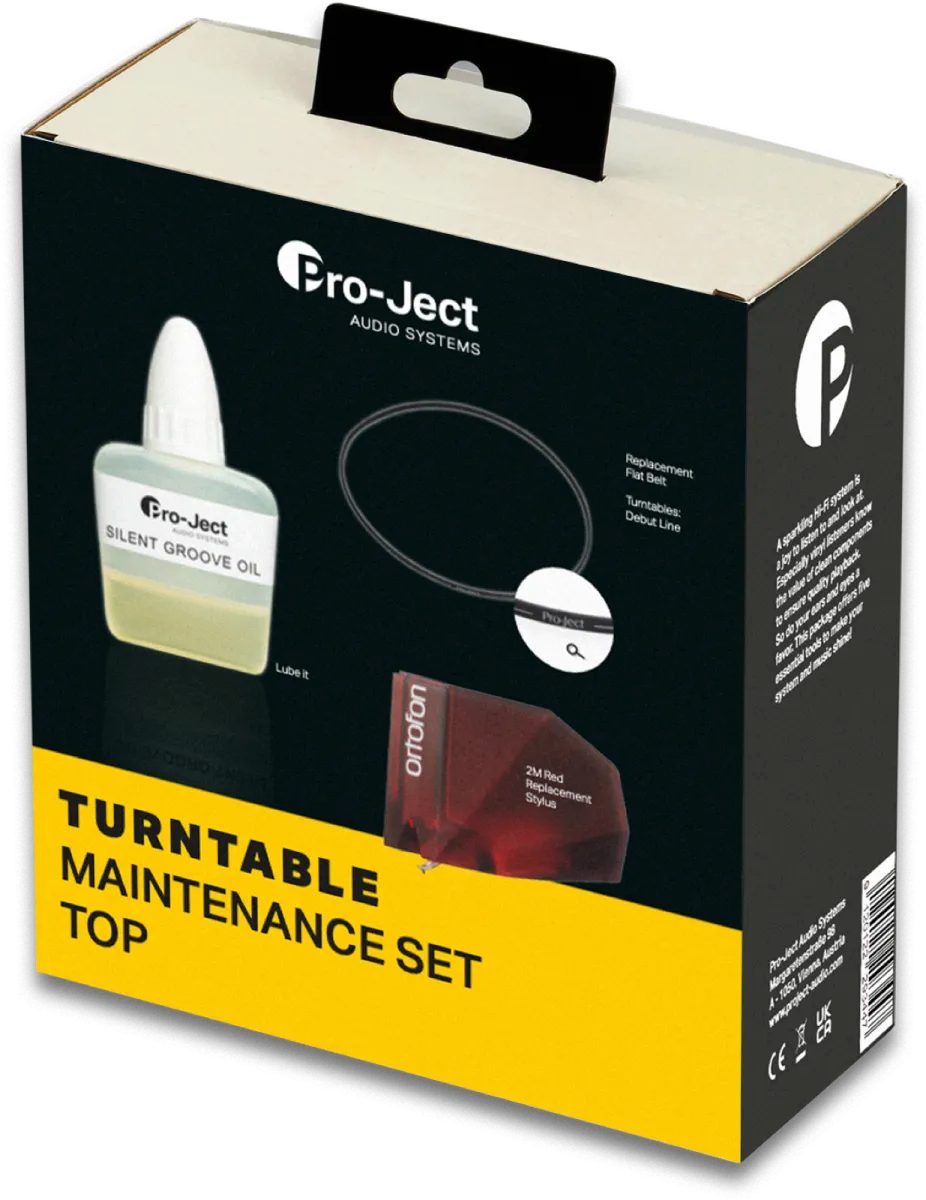 Pro-Ject Plattenspieler-Reinigungs-Set Pro-Ject Maintenance Set Top