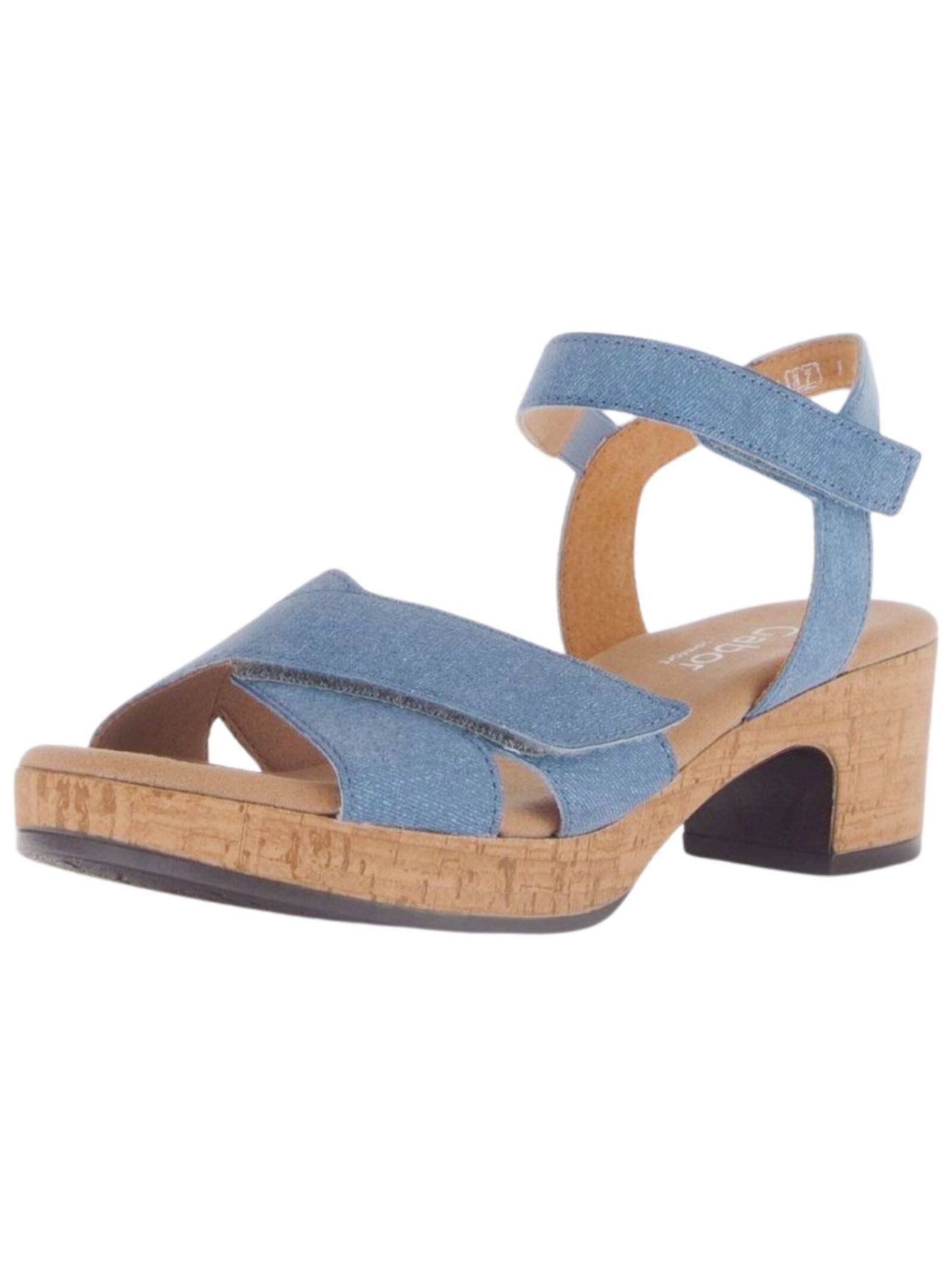 Gabor Comfort Sandalen Textil Riemchensandale