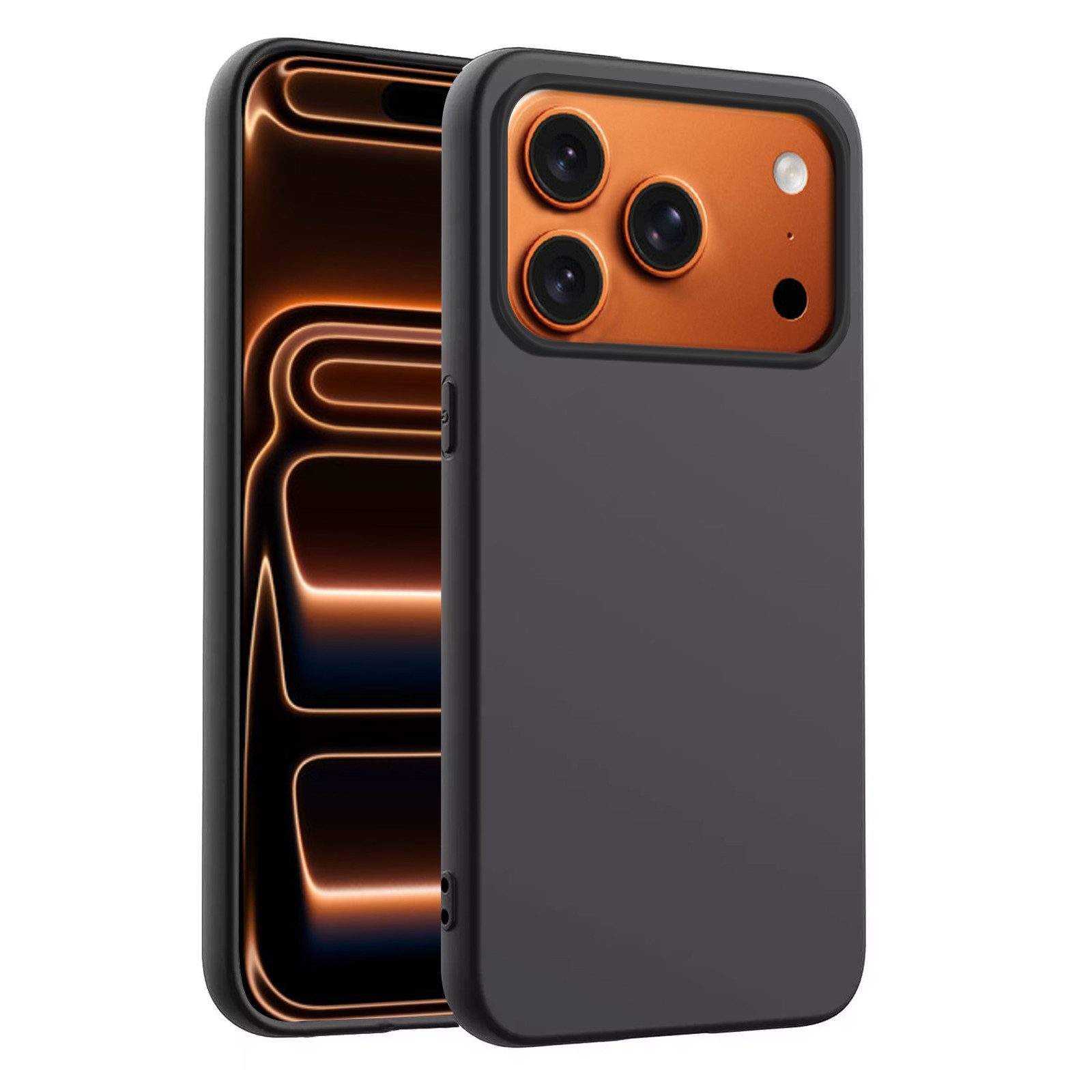 betterfon Handyhülle für Apple iPhone Stoßfeste Silikonhülle mit Bumper-Rahme, Mit Bumper-Schutz, Anti-Fingerabdruck & kabellosem Laden