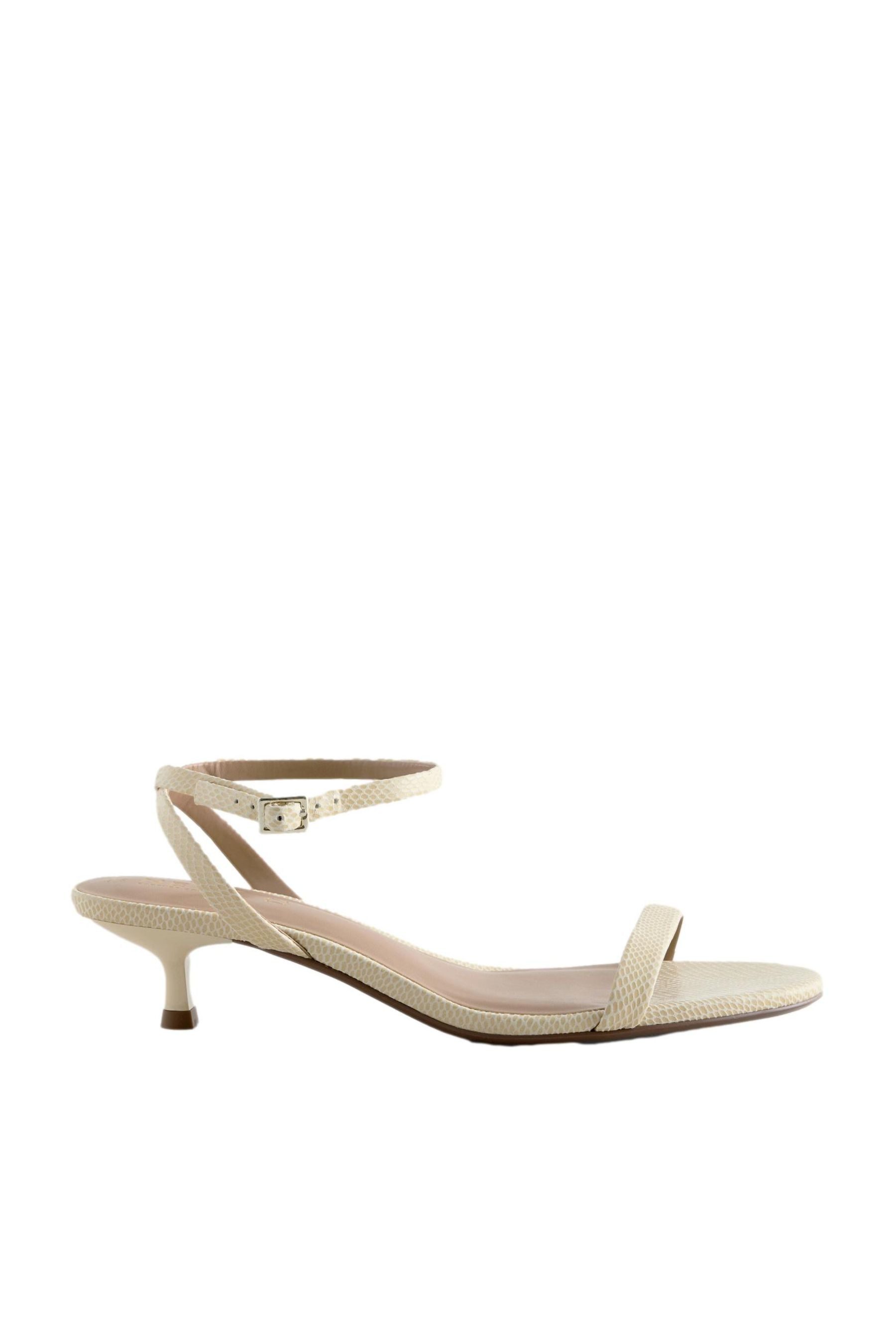 Next Forever Comfort® Ledersandalen mit Kitten-Heel Sandalette (1-tlg) günstig online kaufen