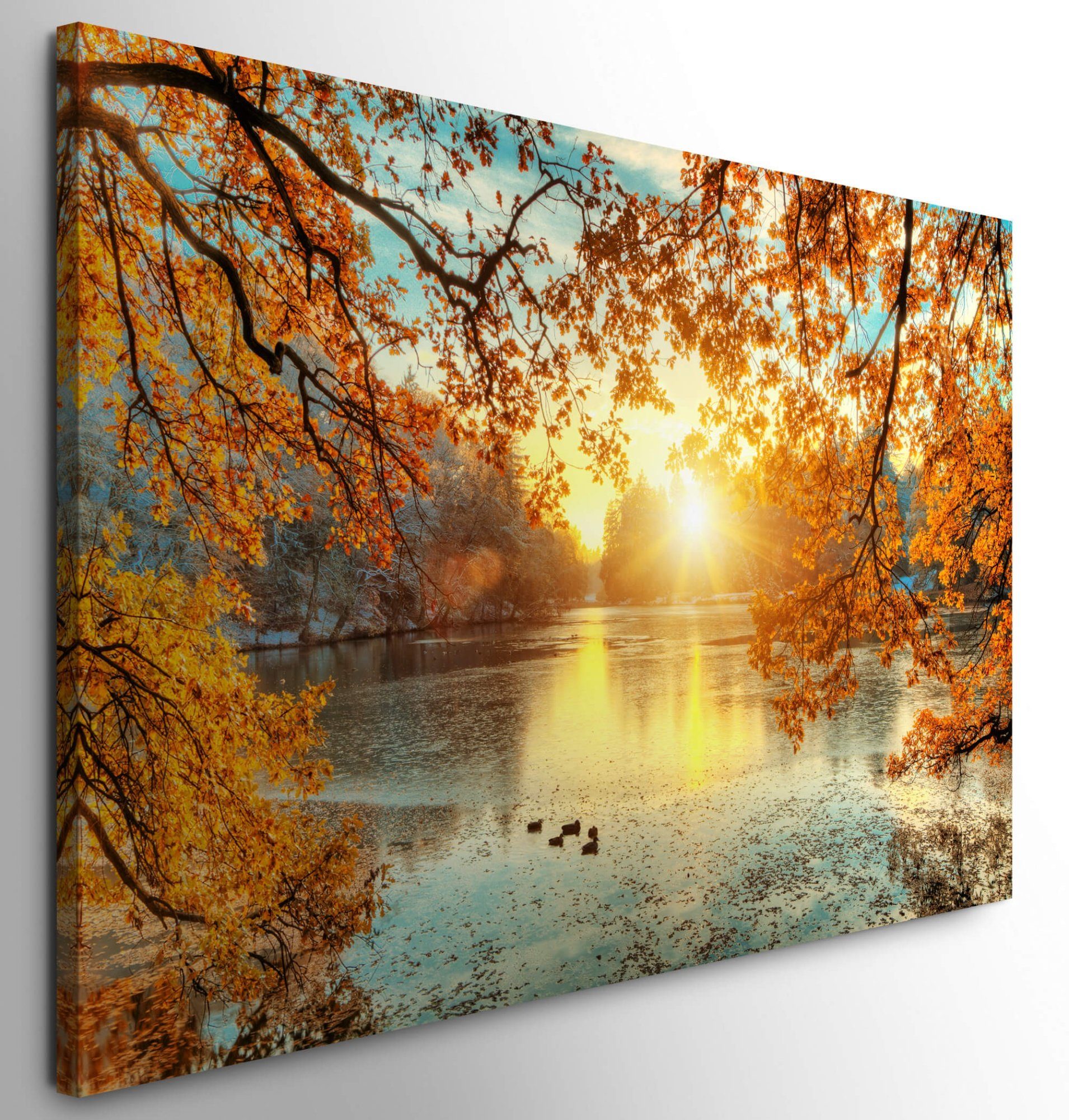 möbel-direkt.de Leinwandbild Bilder XXL See im günstig online kaufen