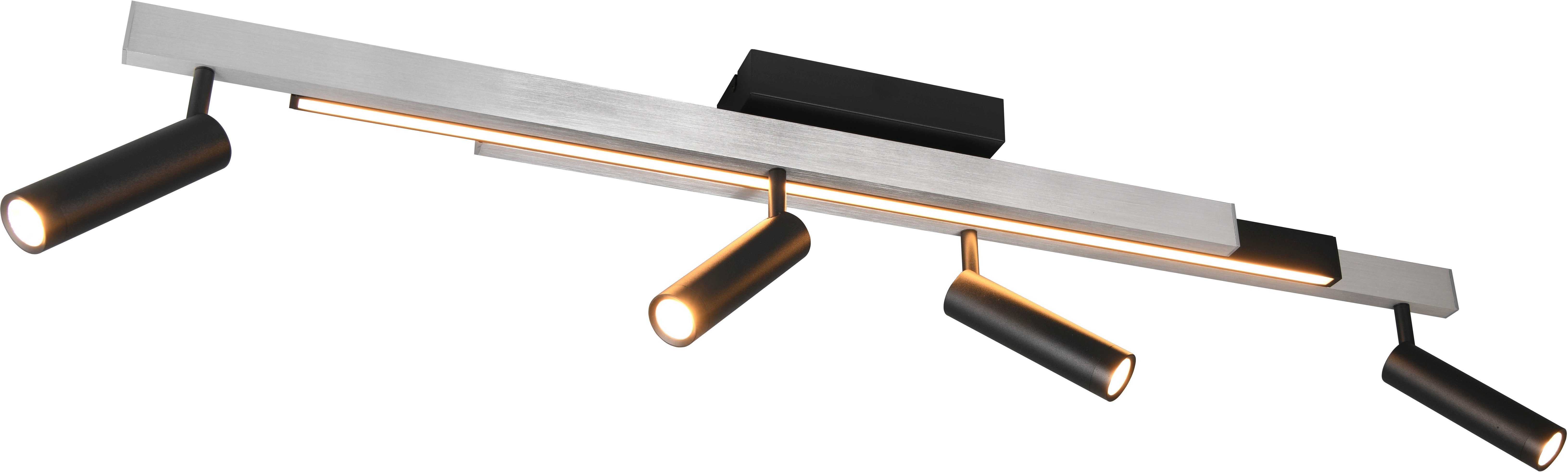 TRIO Leuchten LED Deckenleuchte ZENO ausziehbare LED Deckenlampe mit 4 vers günstig online kaufen