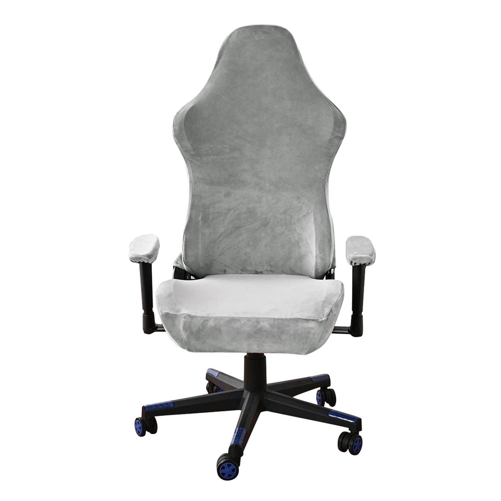 BTTO Bürostuhlhusse Spandex Samt Schutzhüllen für Computer Gaming Stuhl günstig online kaufen