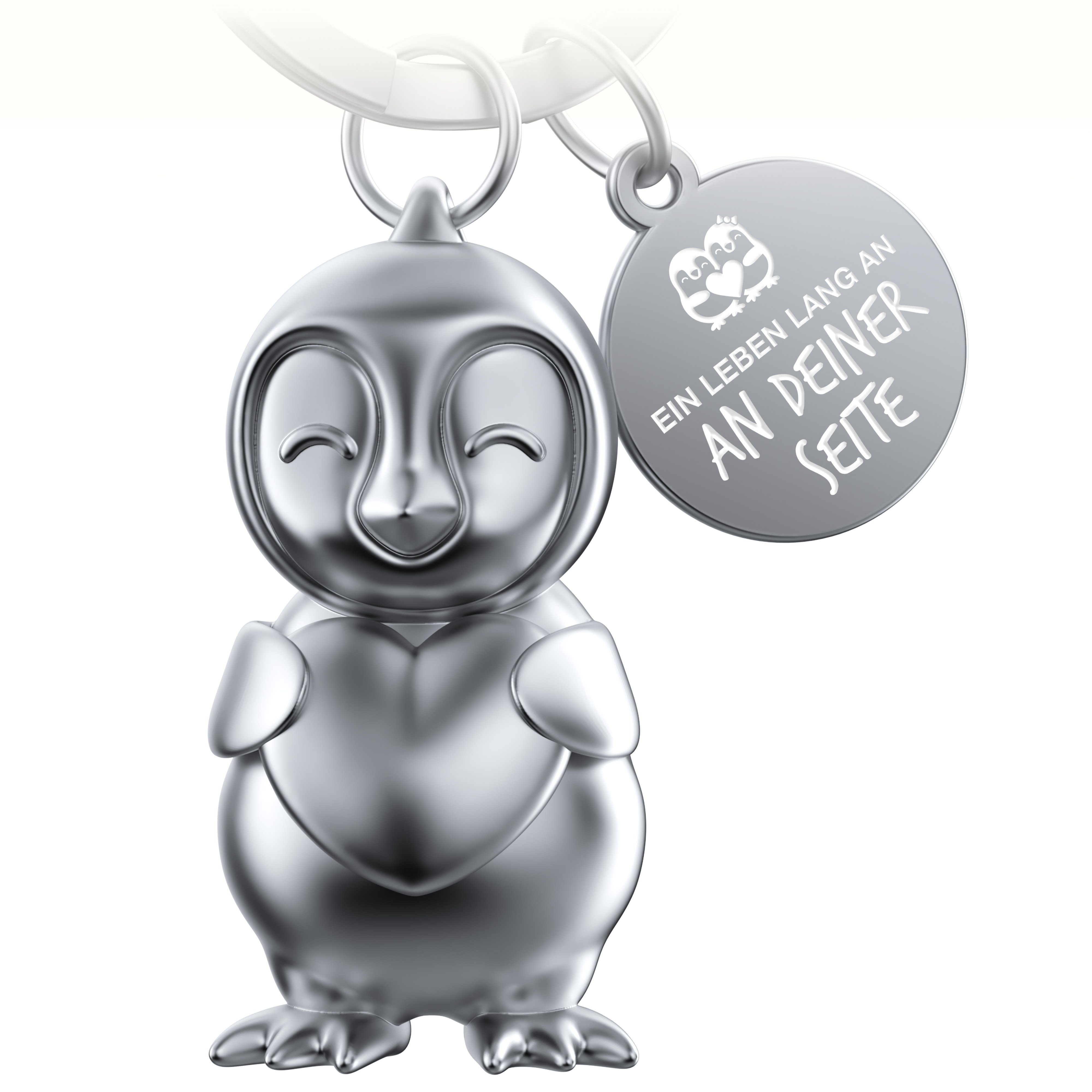 FABACH Schlüsselanhänger Pinguin Glücksbringer Frosty mit Herz - Geschenk F günstig online kaufen